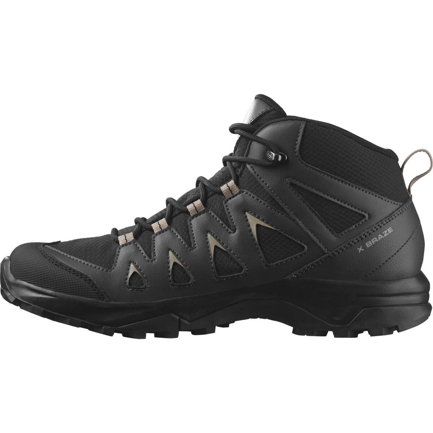 Salomon Mens X Braze Mid GorE-Tex Walking Shoe