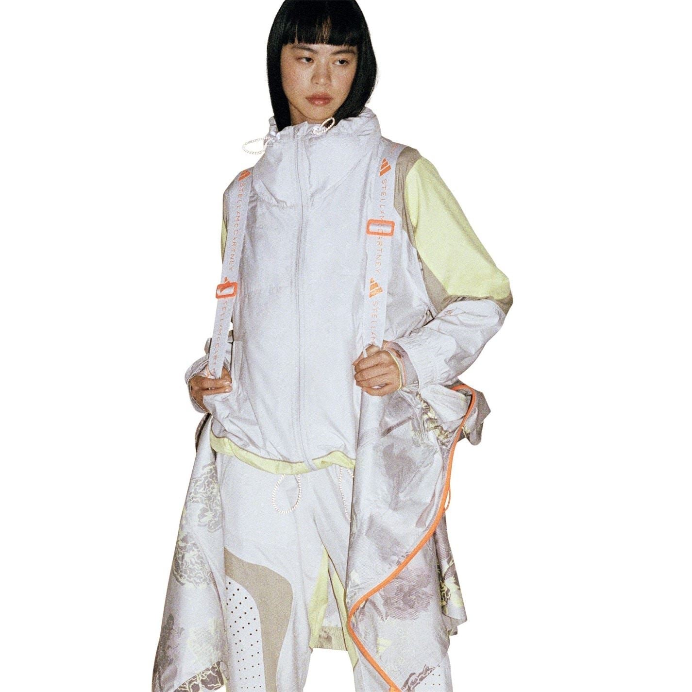 adidas Floral Patterned Hooded Parka Jacket