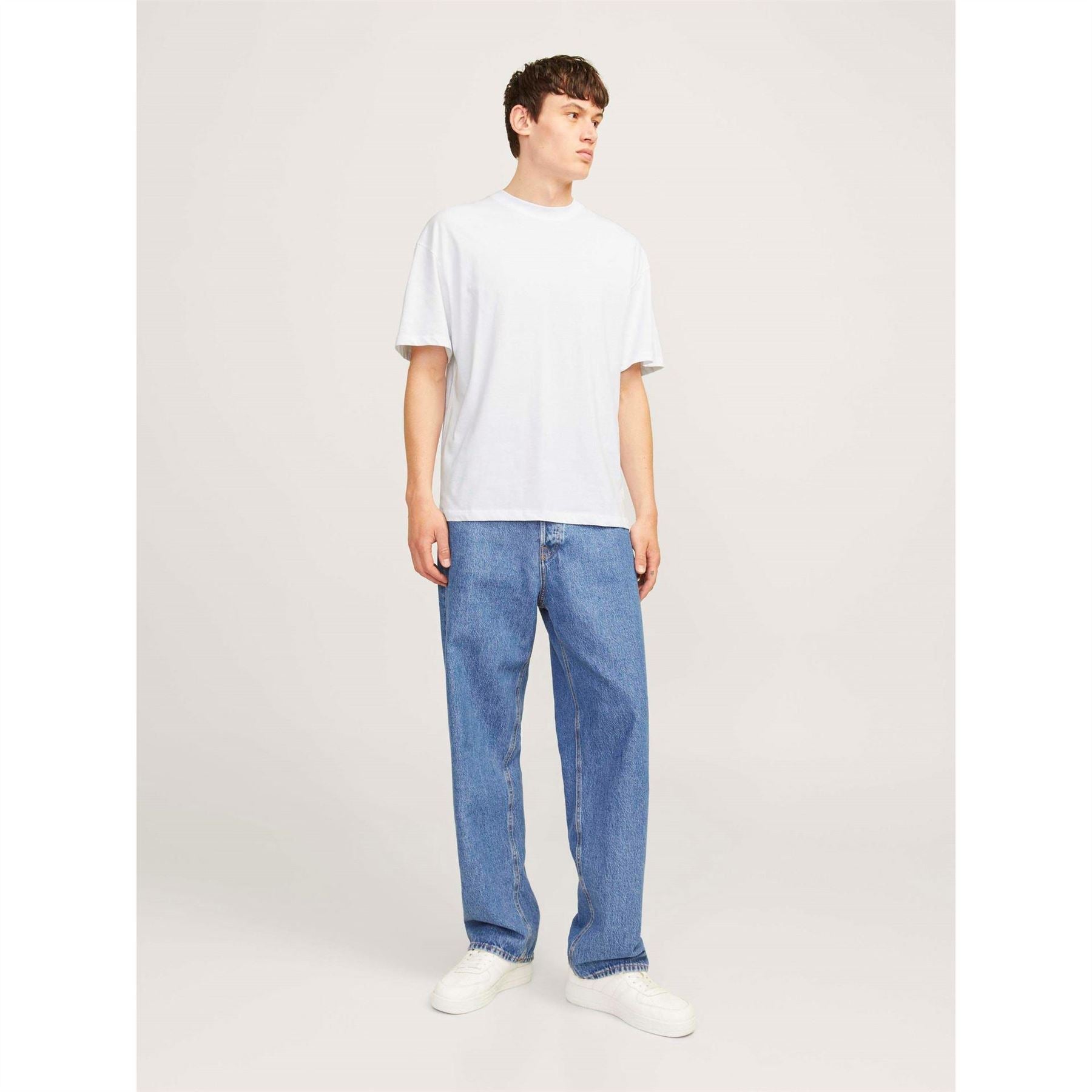 Jack and Jones Bradley Short Sleeve Oversized Fit 2 Pack T-Shirts