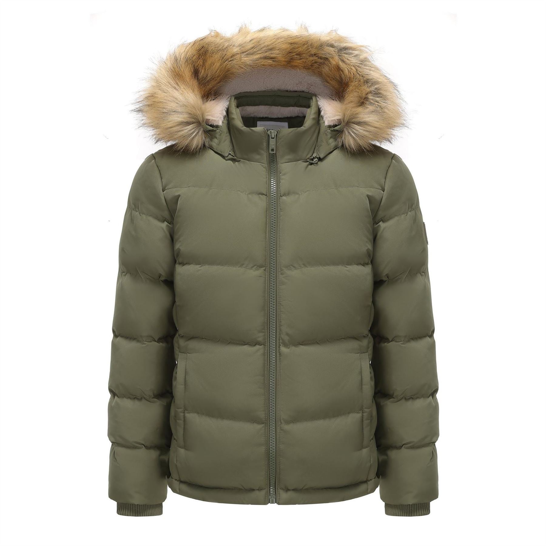 SoulCal 2 Zip Bubble Jacket For Ladies