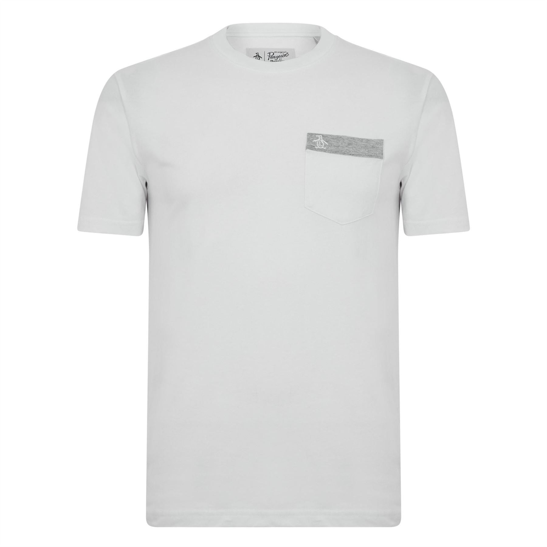 Original Penguin Regular Fit Crew Neck T-Shirt with Chest Pocket