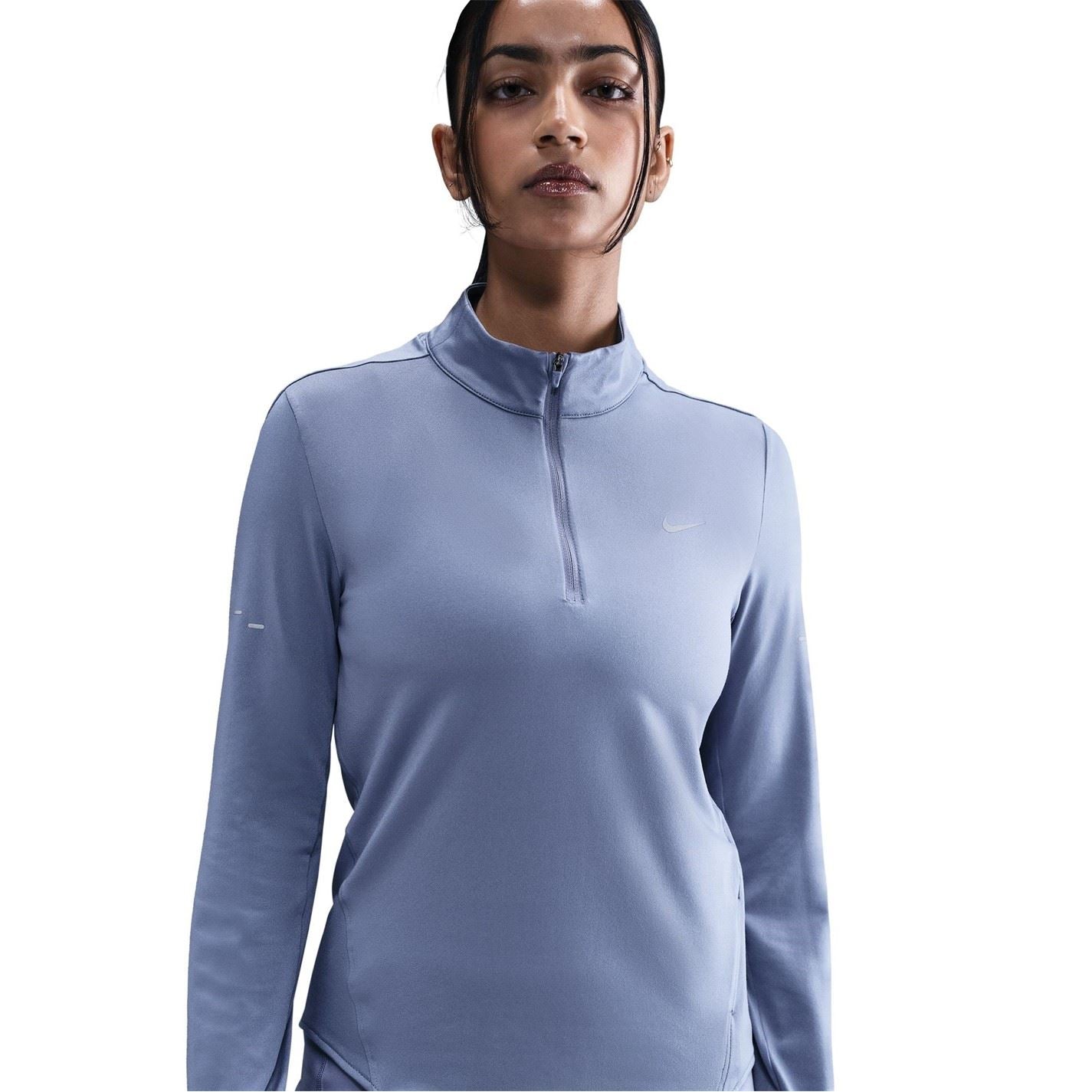 Nike Womens Swift 1 4 Zip Running Top