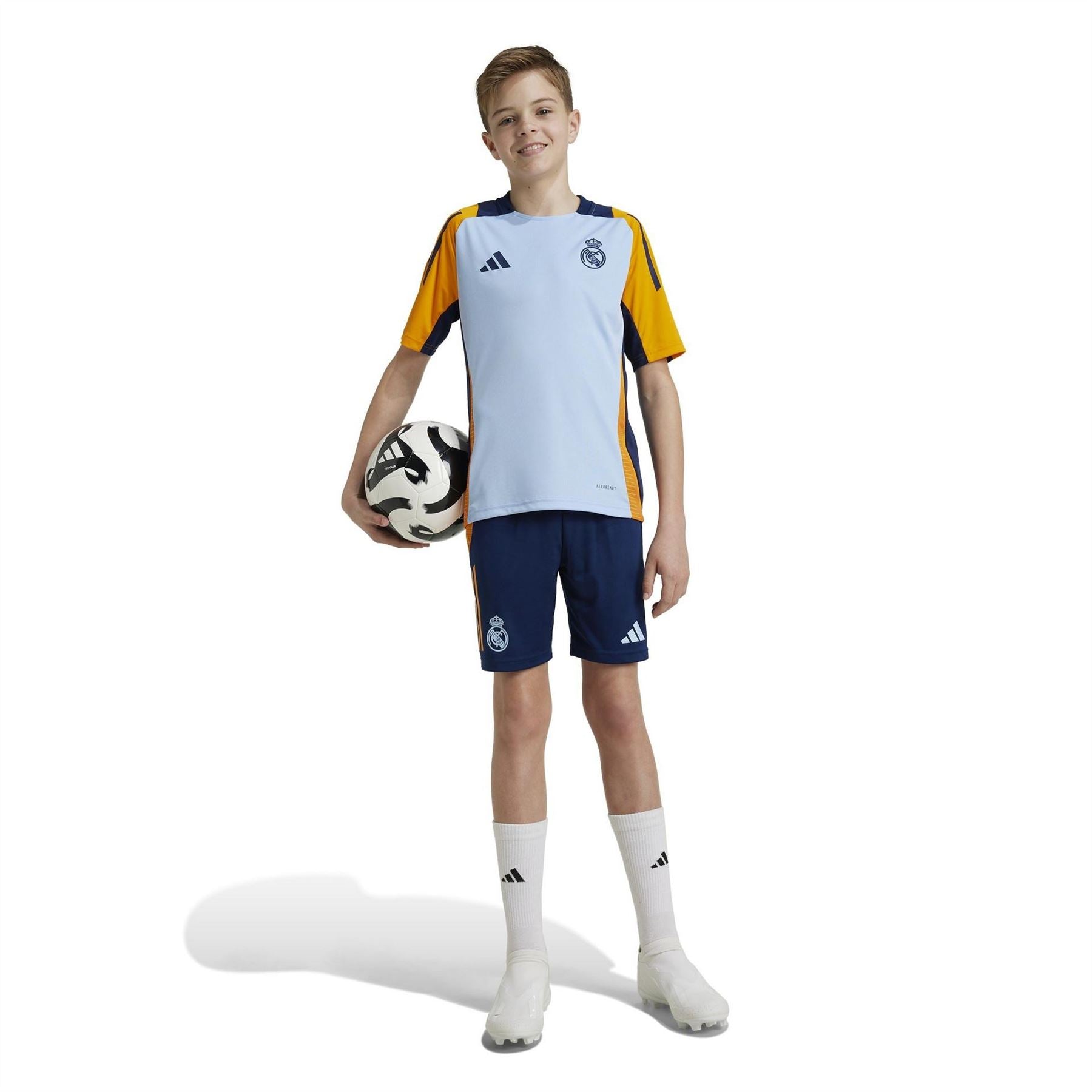 adidas Real Madrid Tiro 24 Training Shirt 2024 2025 Juniors