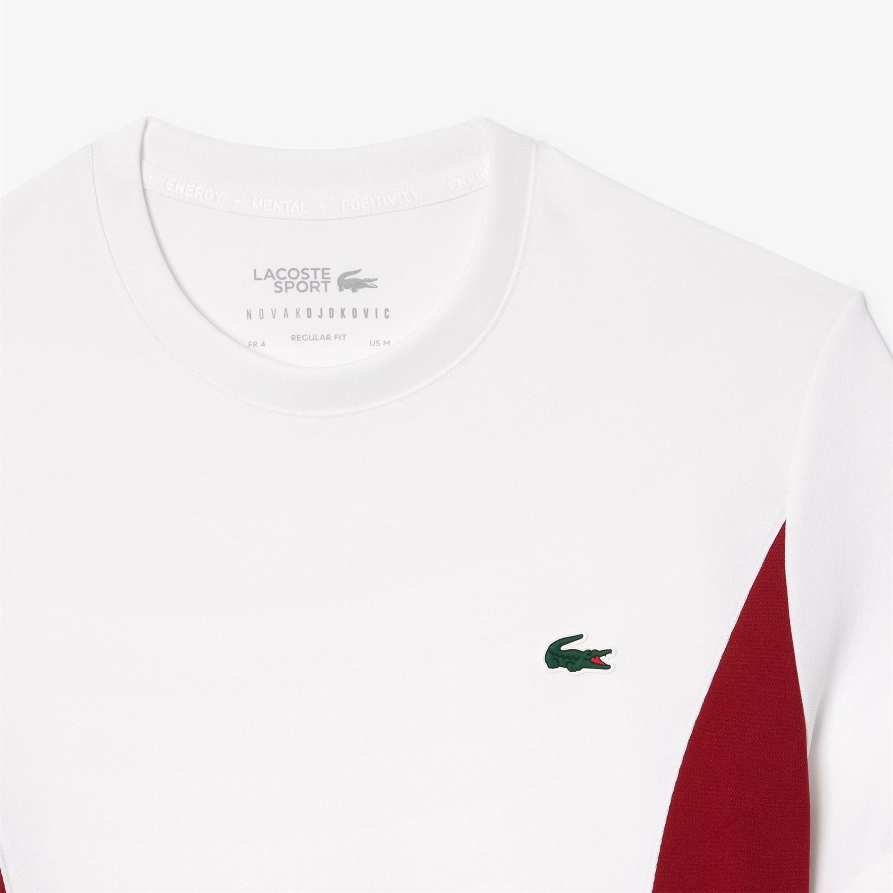 Lacoste Djokovic  Piqué Sport T-Shirt