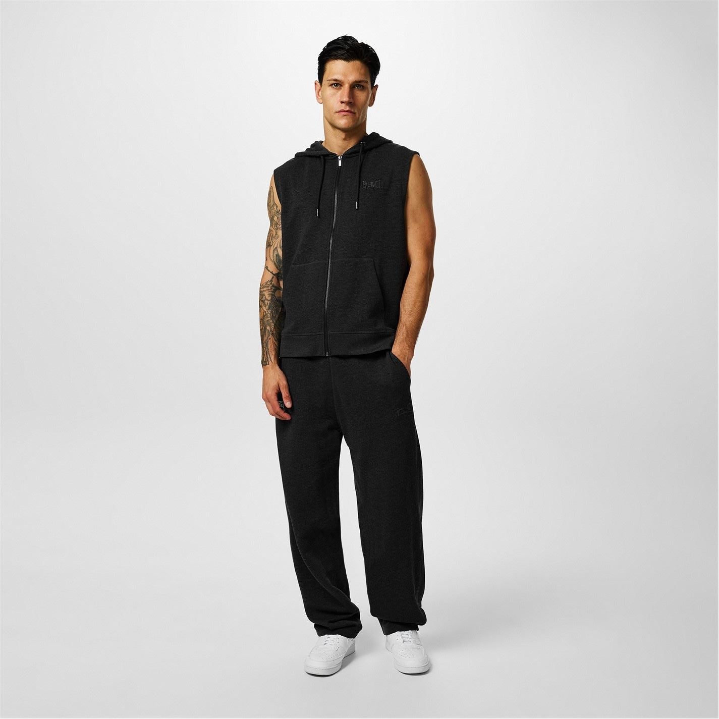 Everlast Mens Box Sleeveless Hoodie