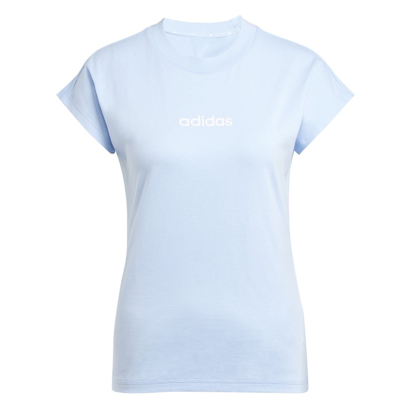 adidas Womens Essentials Linear Cotton T-Shirt