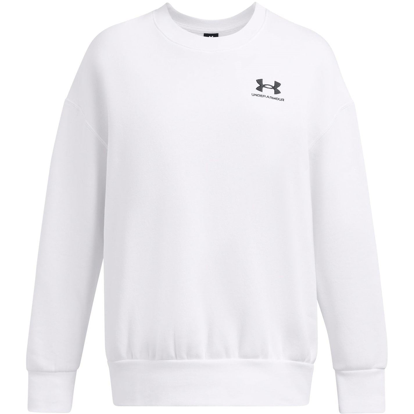 Under Armour Womens Armour Essential Fleece Os Crew Sweatshirt