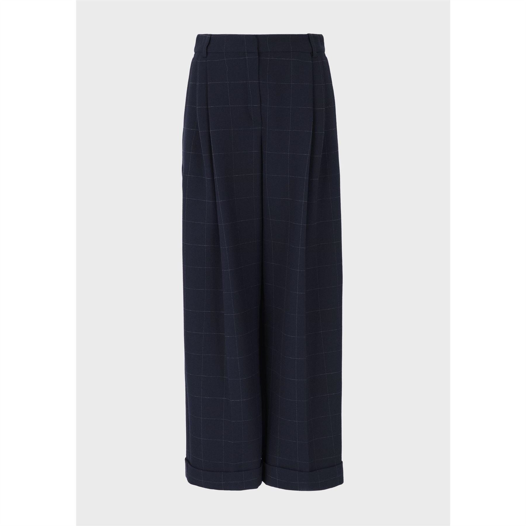 Emporio Armani Wide Leg Trousers