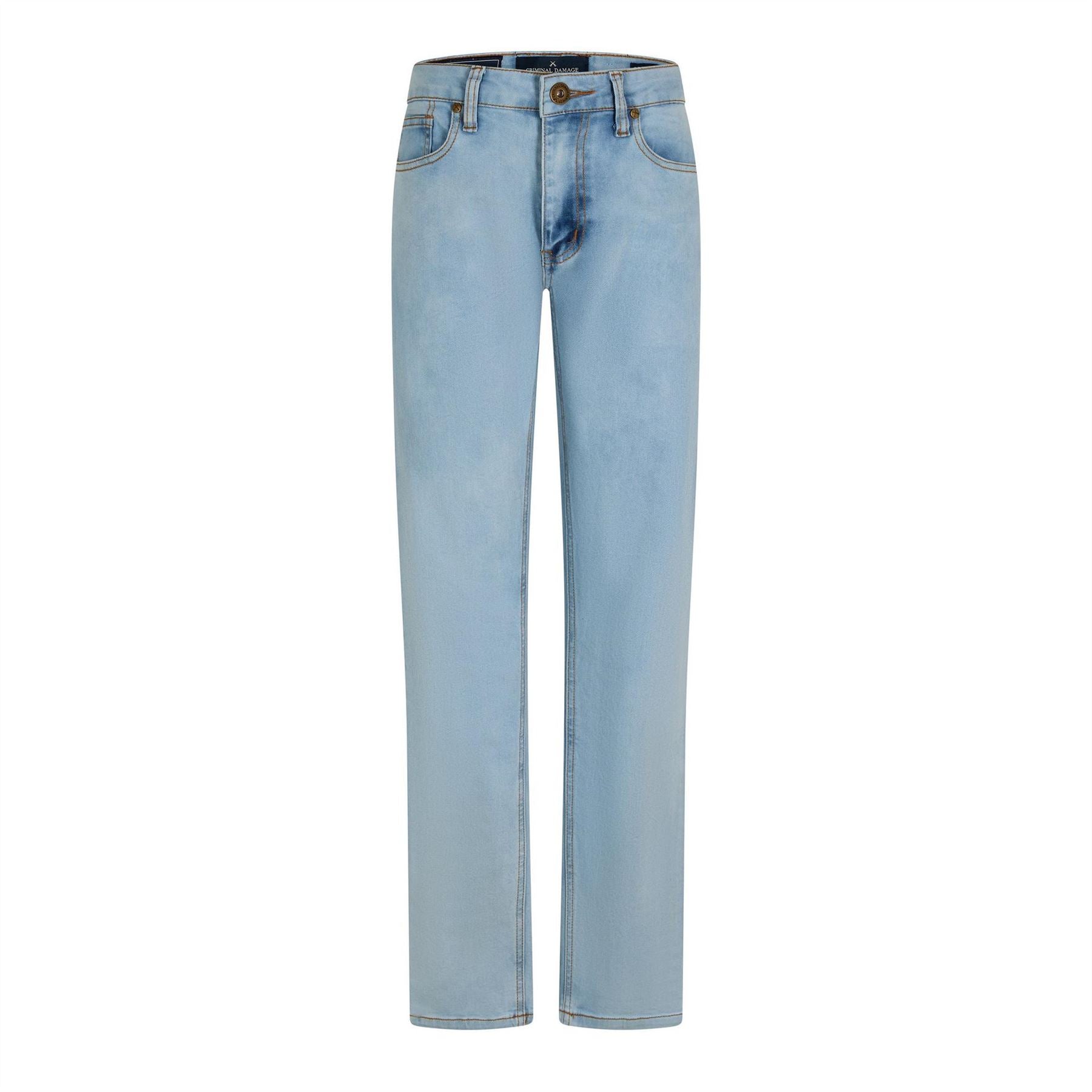 Criminal Damage SOS Skinny Fit Five Pocket Jeans