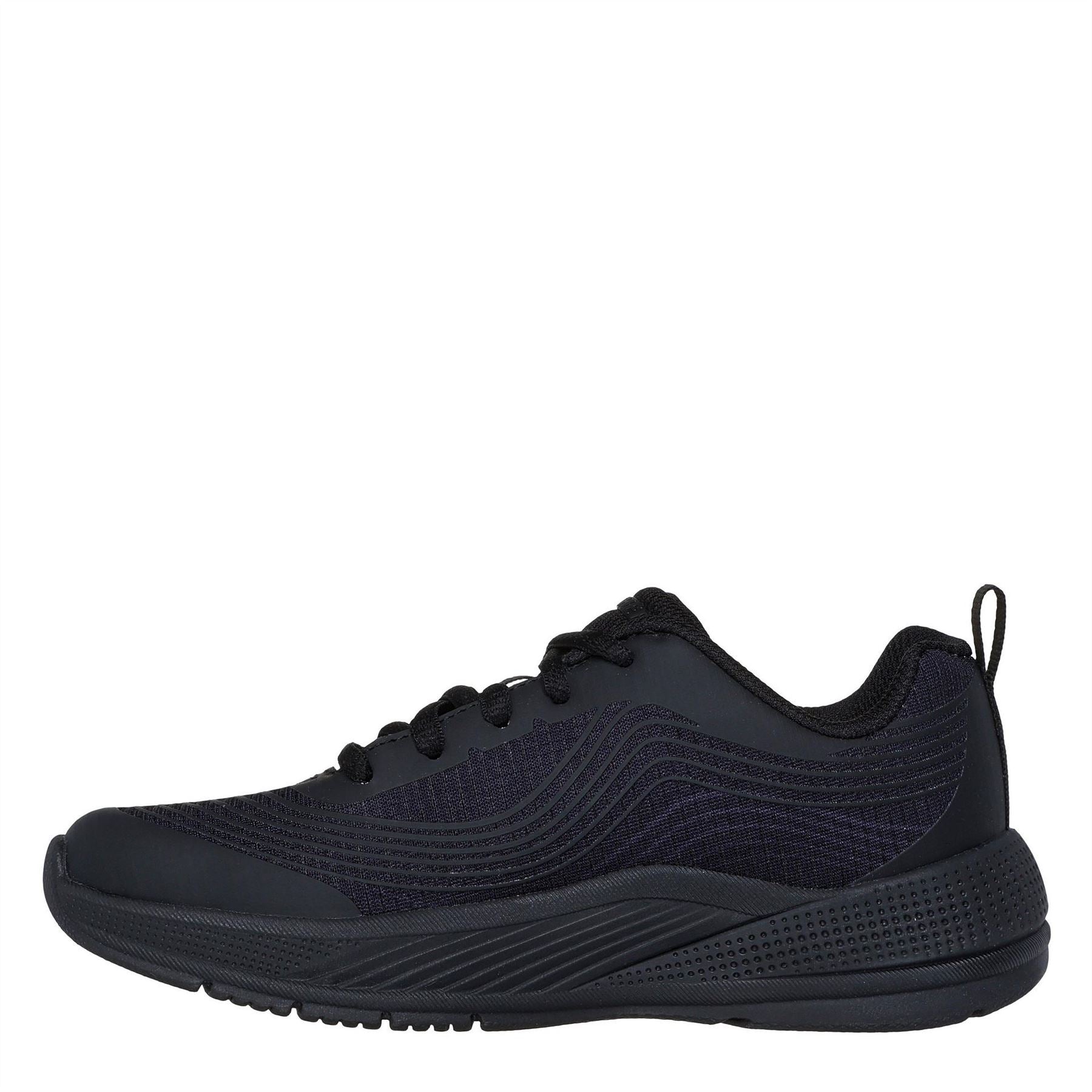 Skechers Lace Up Ombre Mesh Sneaker W 3d Pri Low Top Trainers Girls