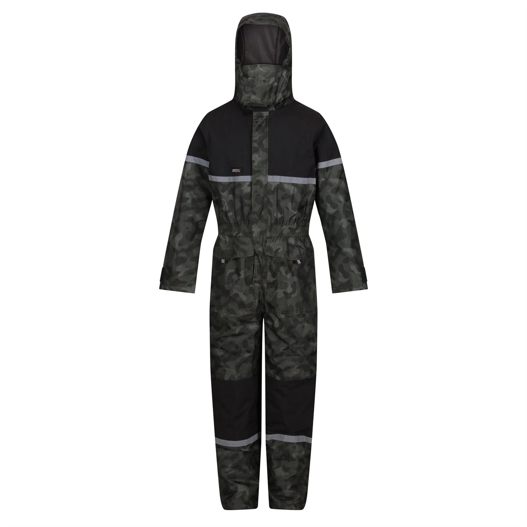 Regatta Rancher Hooded Reflective Ribbon Rain Jacket