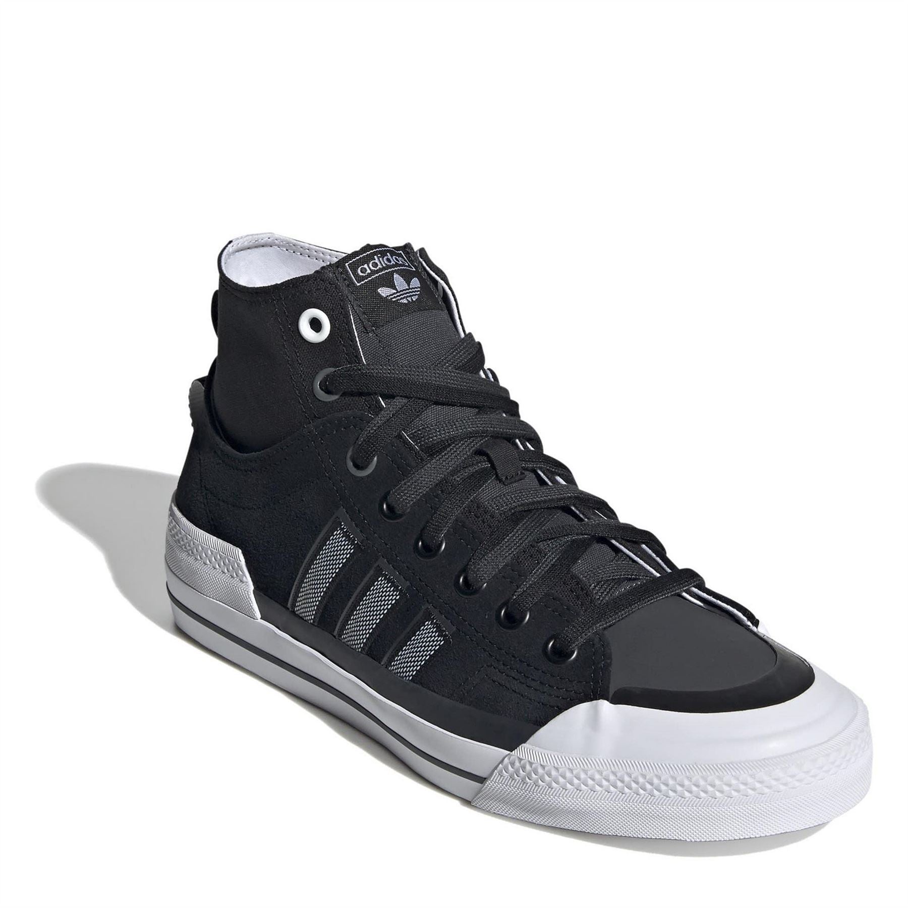 adidas Originals Nizza Hi Canvasas High Top Trainers