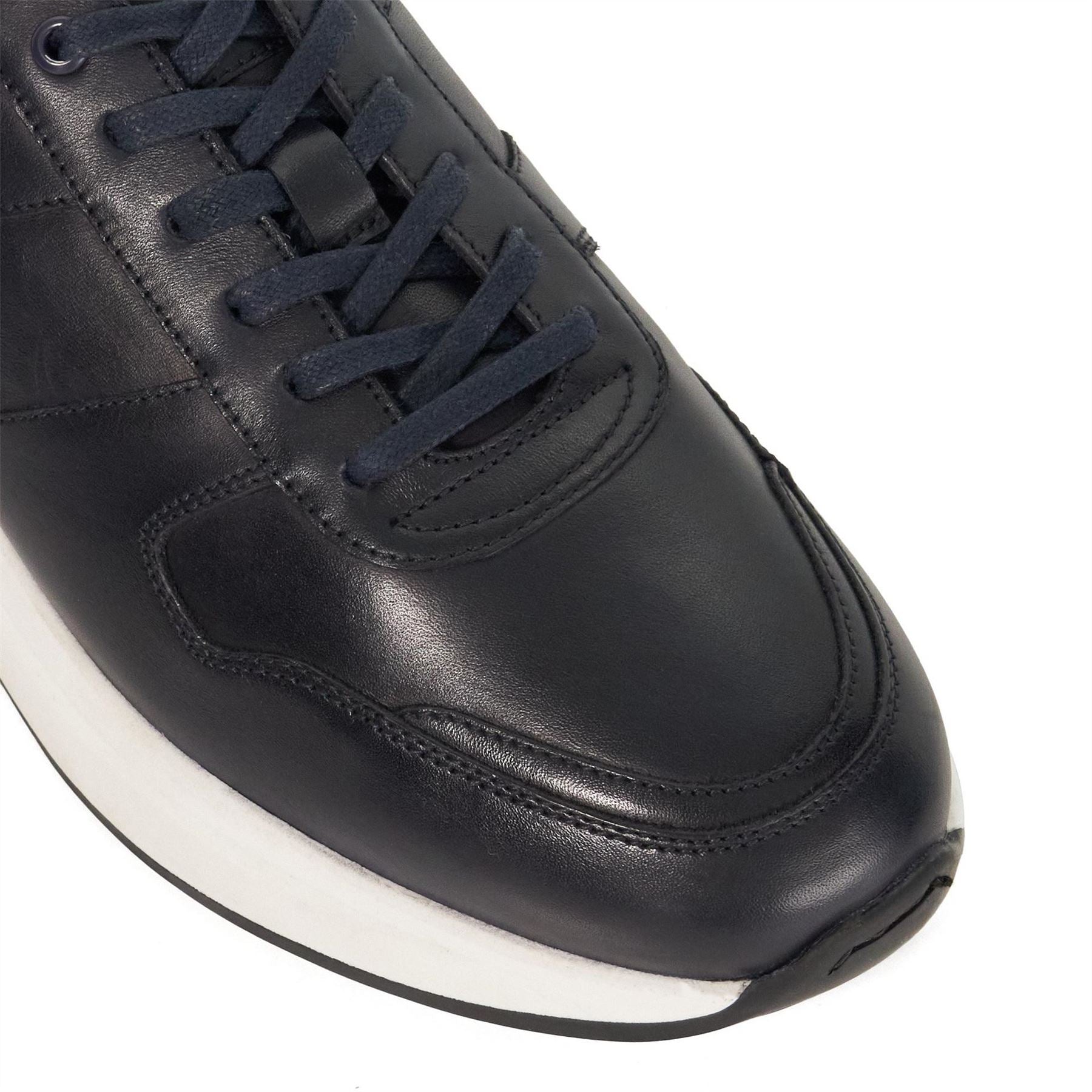 Dune London Tris Lace Up Low Top Sneakers