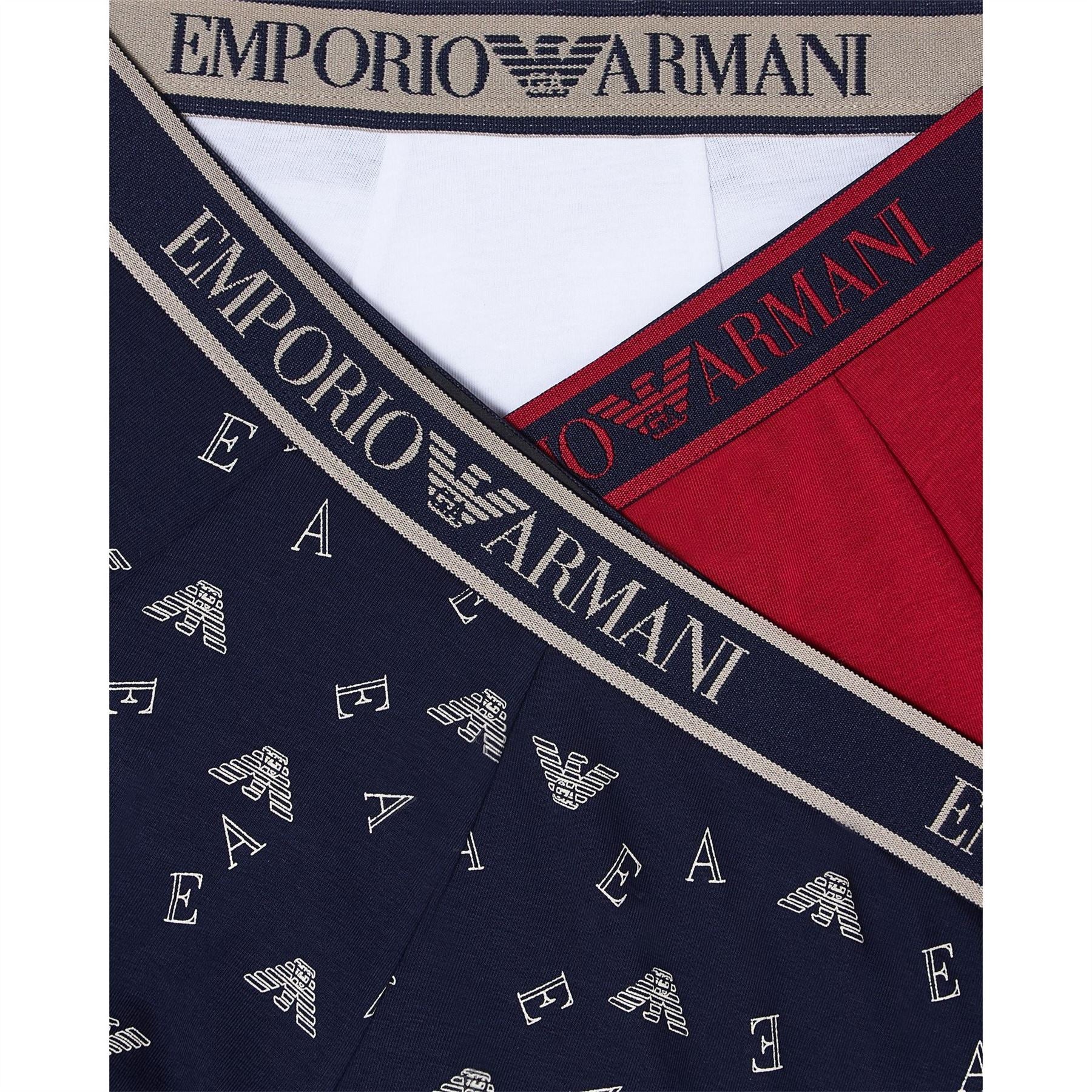 Emporio Armani Core Logo Boxer Brief 3 Pack