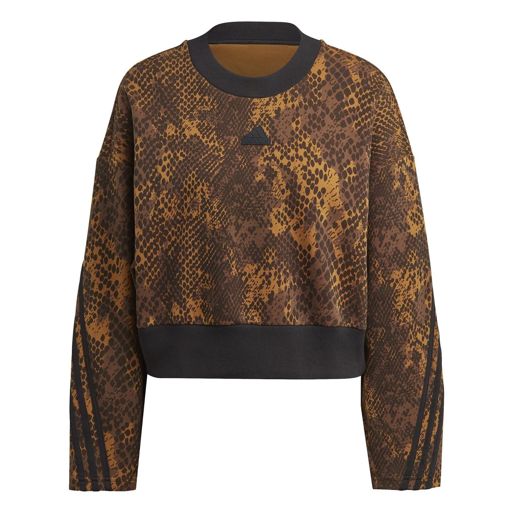 adidas Womens Icons 3 Stripes Sweatshirt