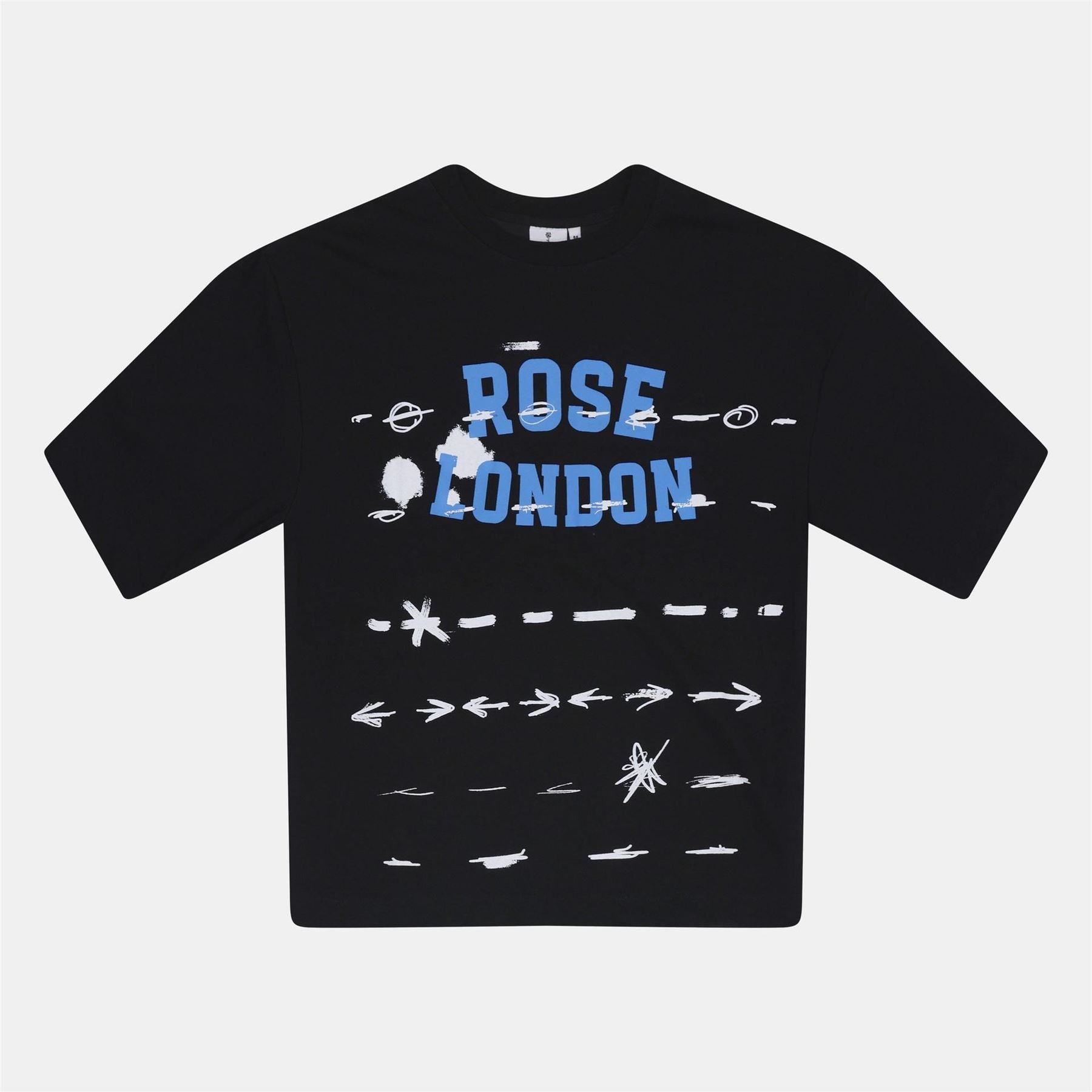 Rose London London Graffiti Stripe T-Shirt
