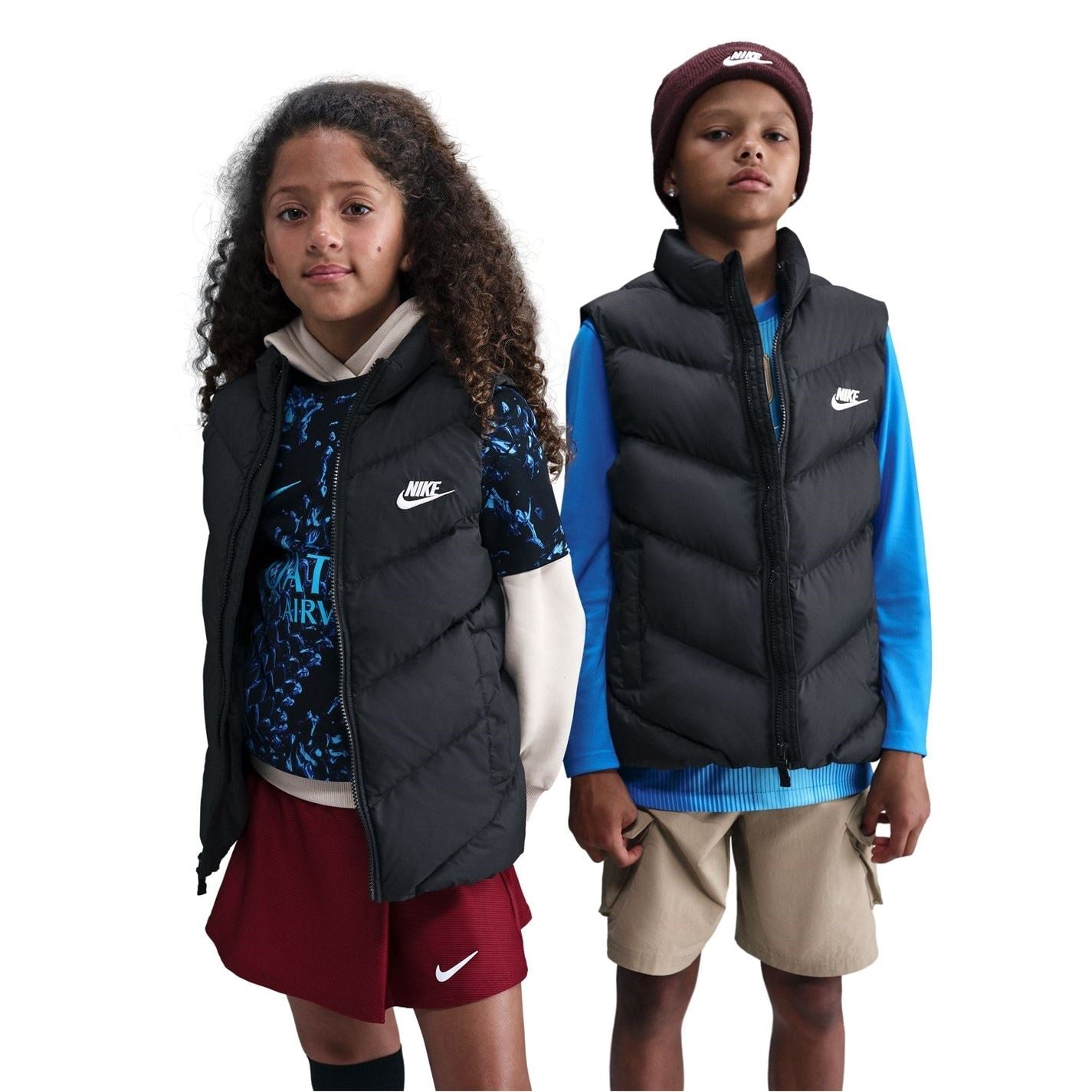 Nike Loose Fit Puffer Vest Juniors