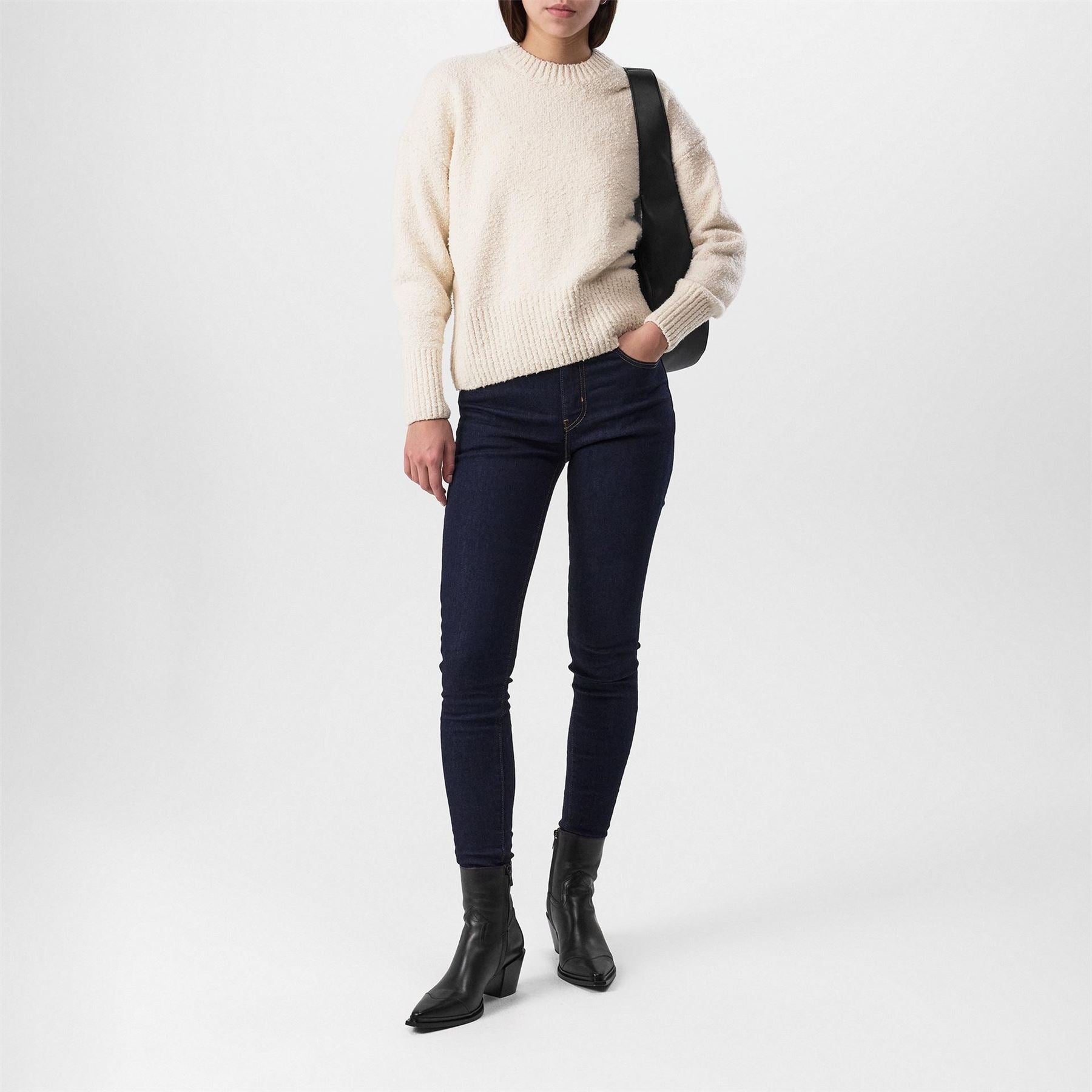 Levis 721 High Rise Cotton Stretch Skinny Jeans