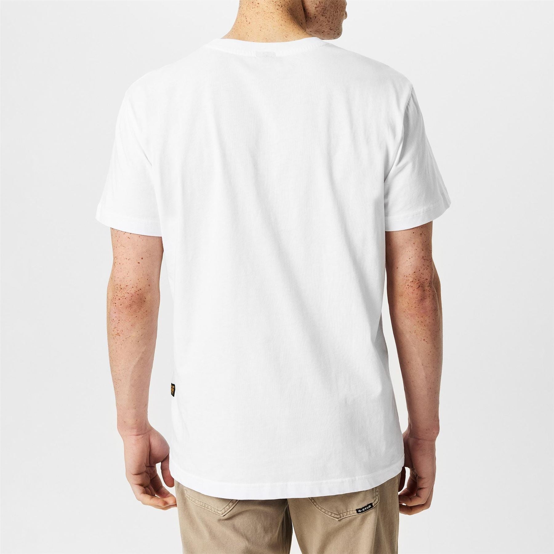 G Star 3D Dotted Crew Neck Regular Fit T-Shirt