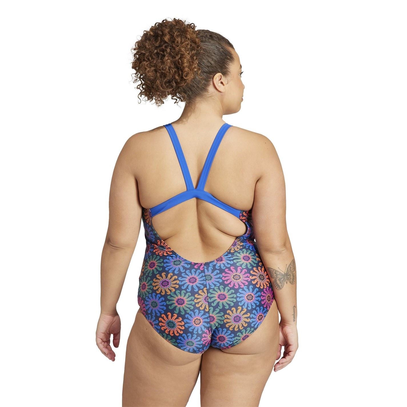 adidas Farm Floral One Piece Swimsuit