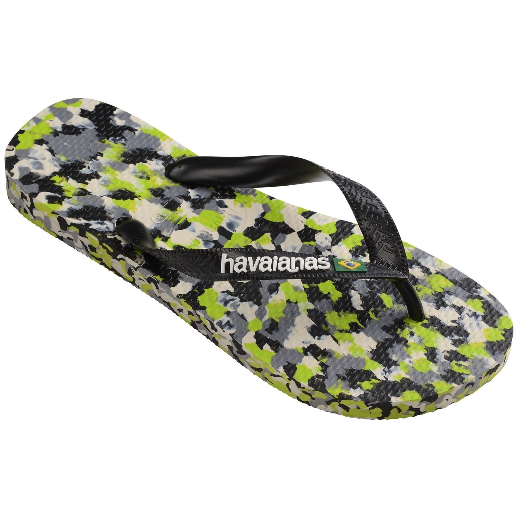 Havaianas Brasil Camo Patterned Flip Flop Sandals