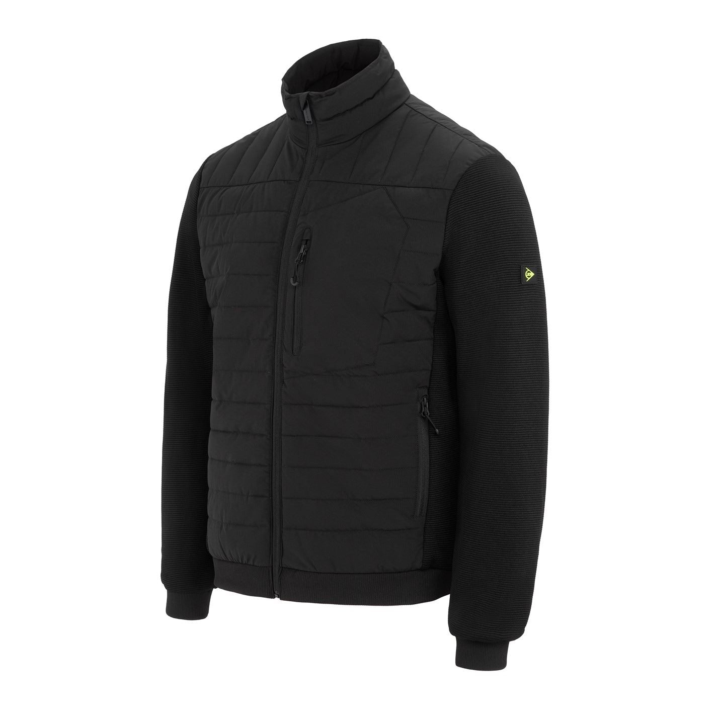 Dunlop  Hybrid Baffle Work Long Sleeve Full Zip Softshell Jacket
