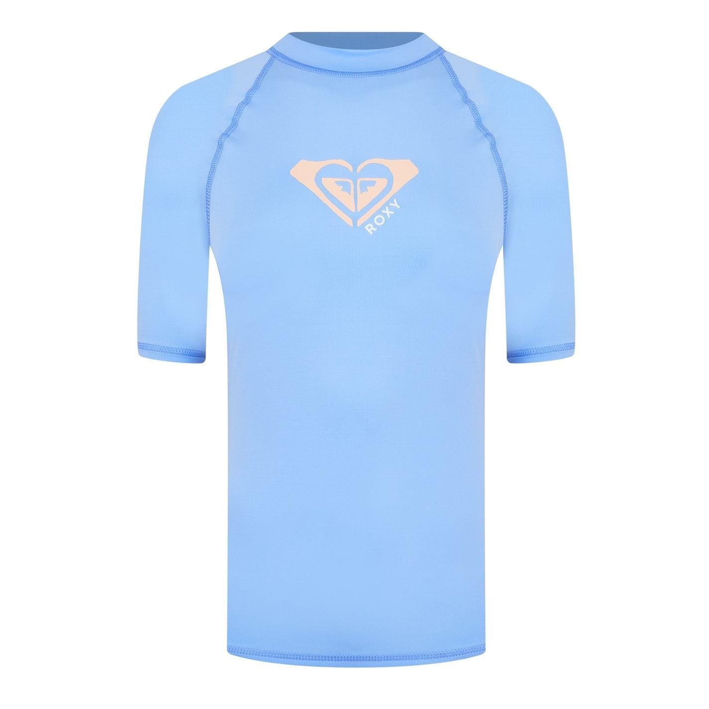 Roxy Crew Neck Short Sleeve Regular Fit Athletic T-Shirt