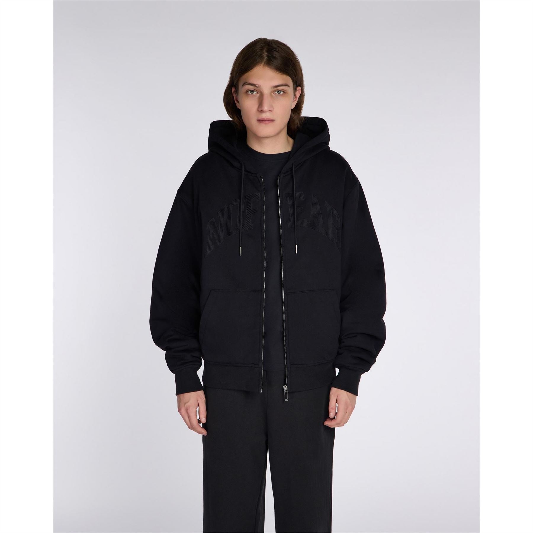 No Fear Varsity Zip Up Hoodie