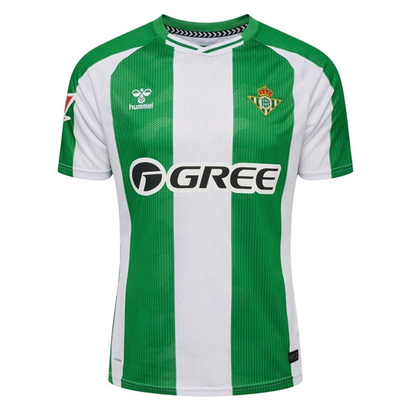 Hummel Real Betis Home Shirt 2025 2026 Juniors