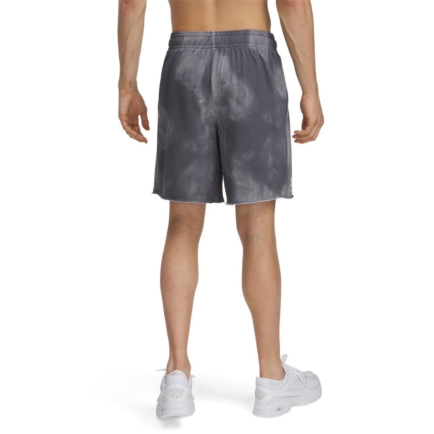 Under Armour Rival Terry All Over Print Fleece Jogger Shorts