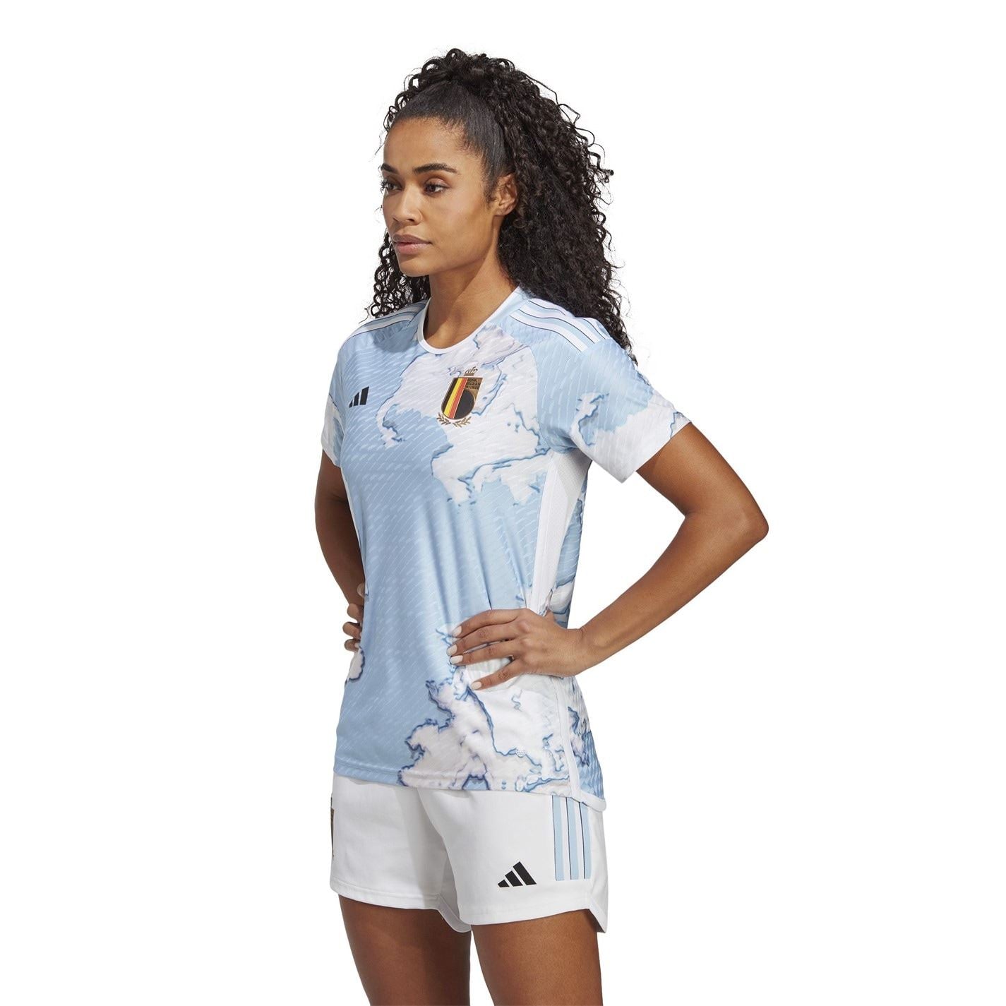 adidas Womens Belgium Authentic Away Shirt 2023
