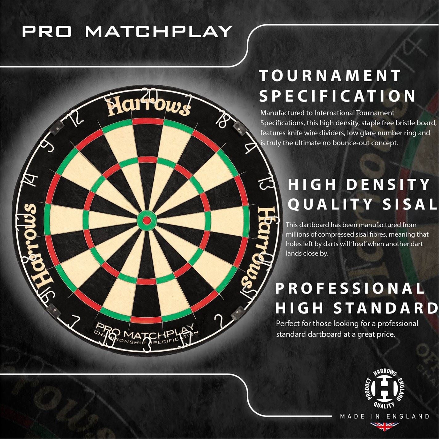 Harrows Darts Pro Matchplay Dartboard