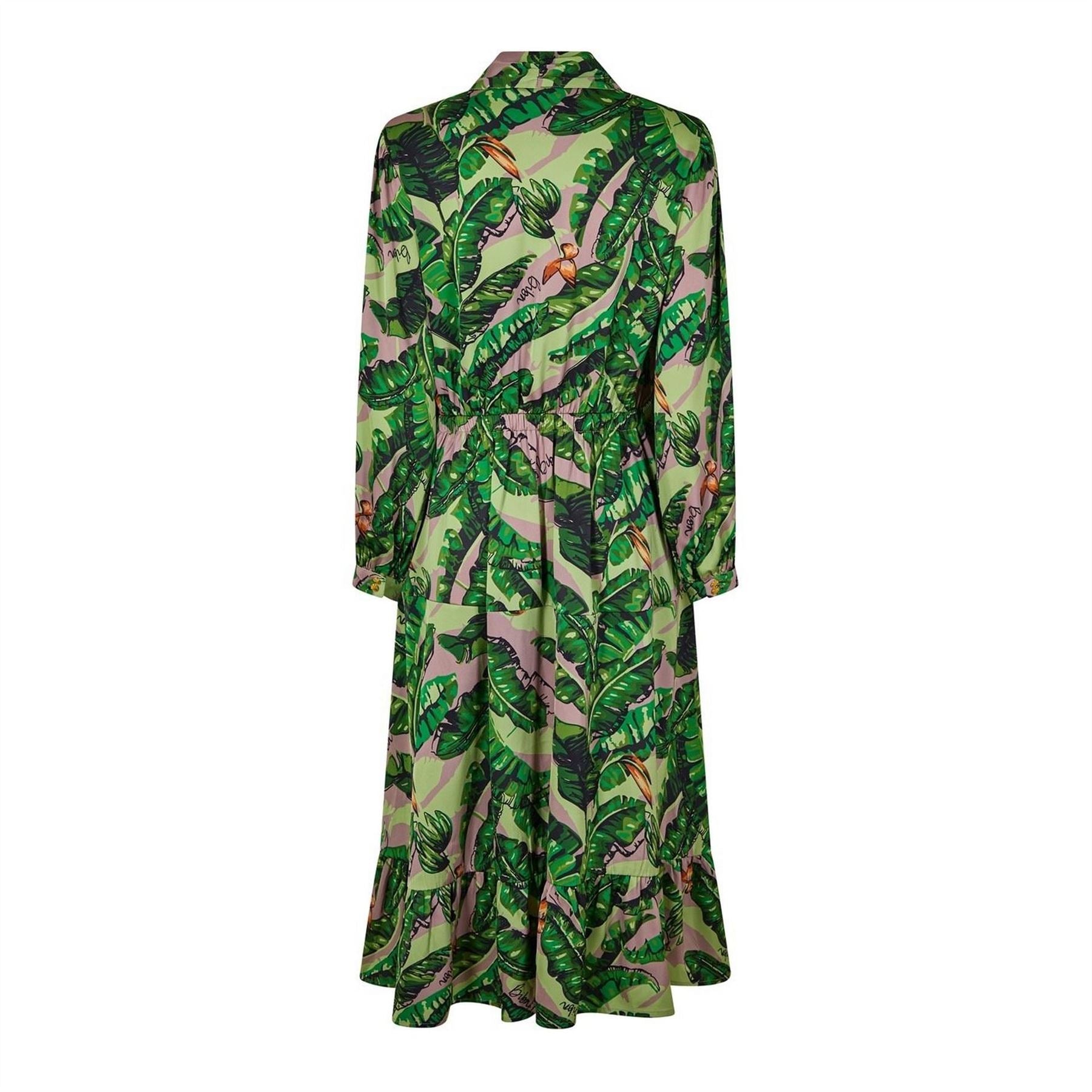 Biba Tiered Midi Dress