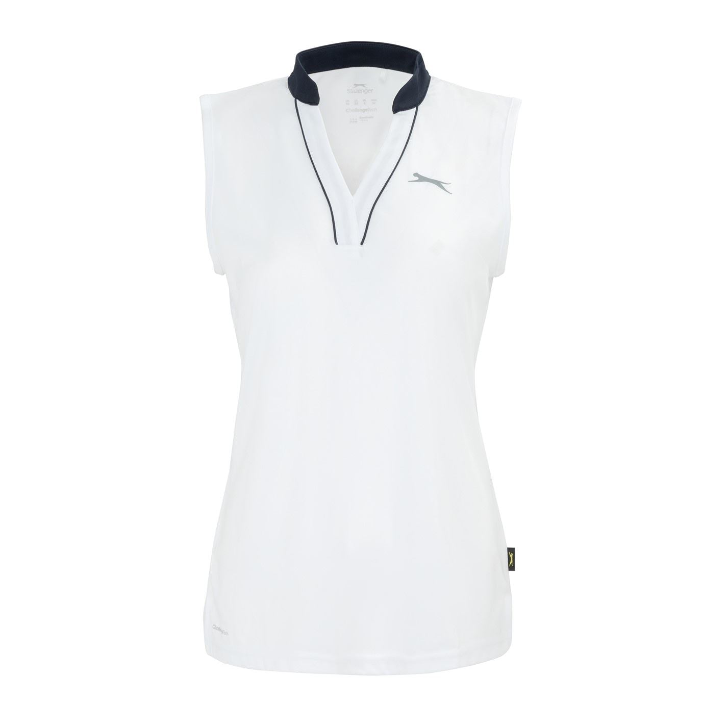 Slazenger Womens Sleeveless Polo Shirt