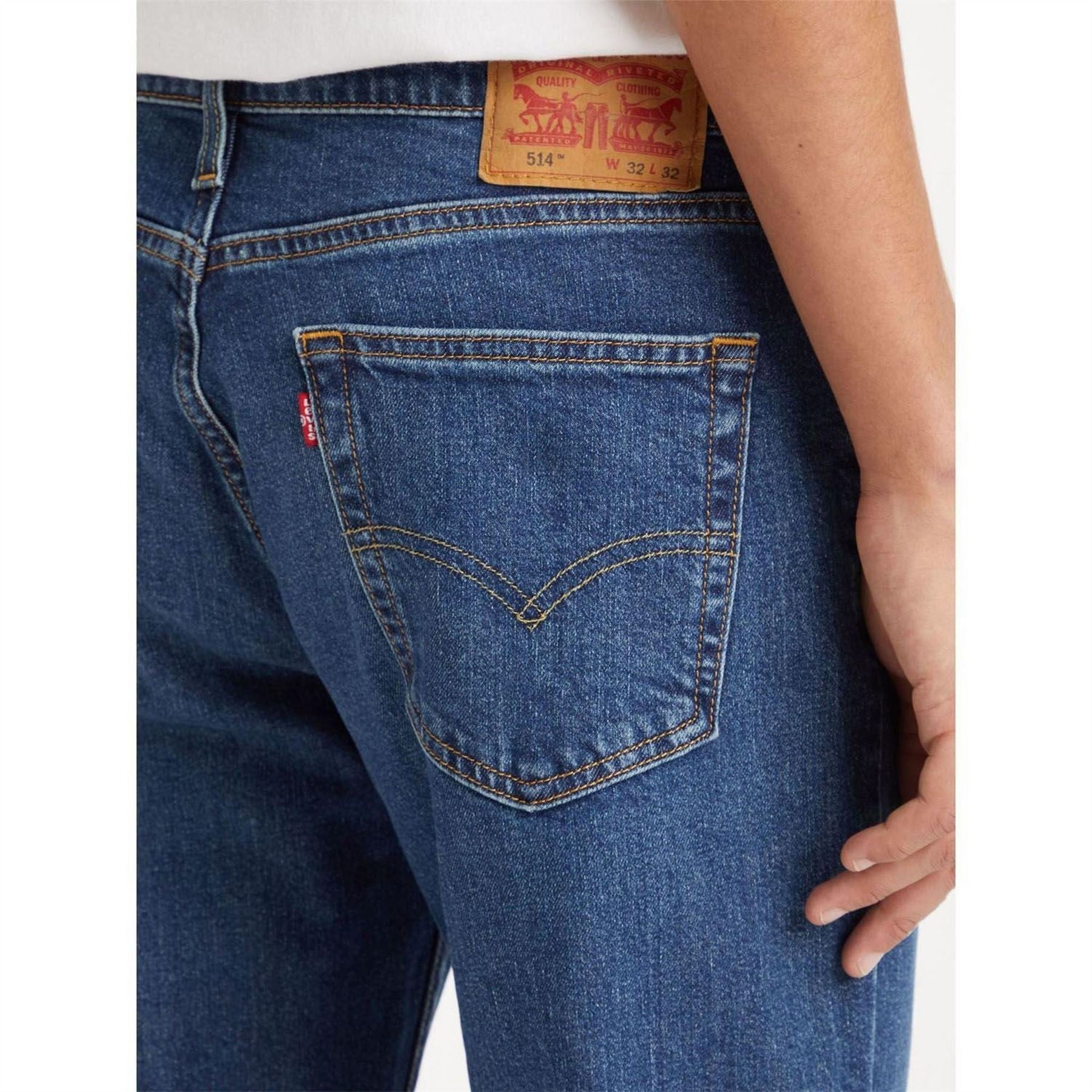 Levis 514 Spider Crab Straight Jeans