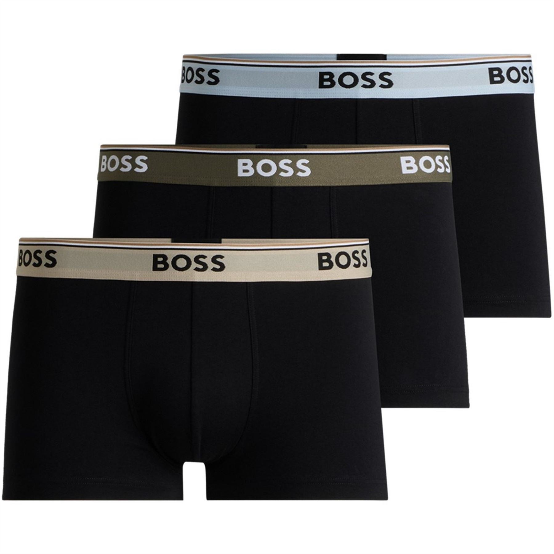 Boss BOSS Bodywear 3 Pack Boxer Shorts with Logo Detail