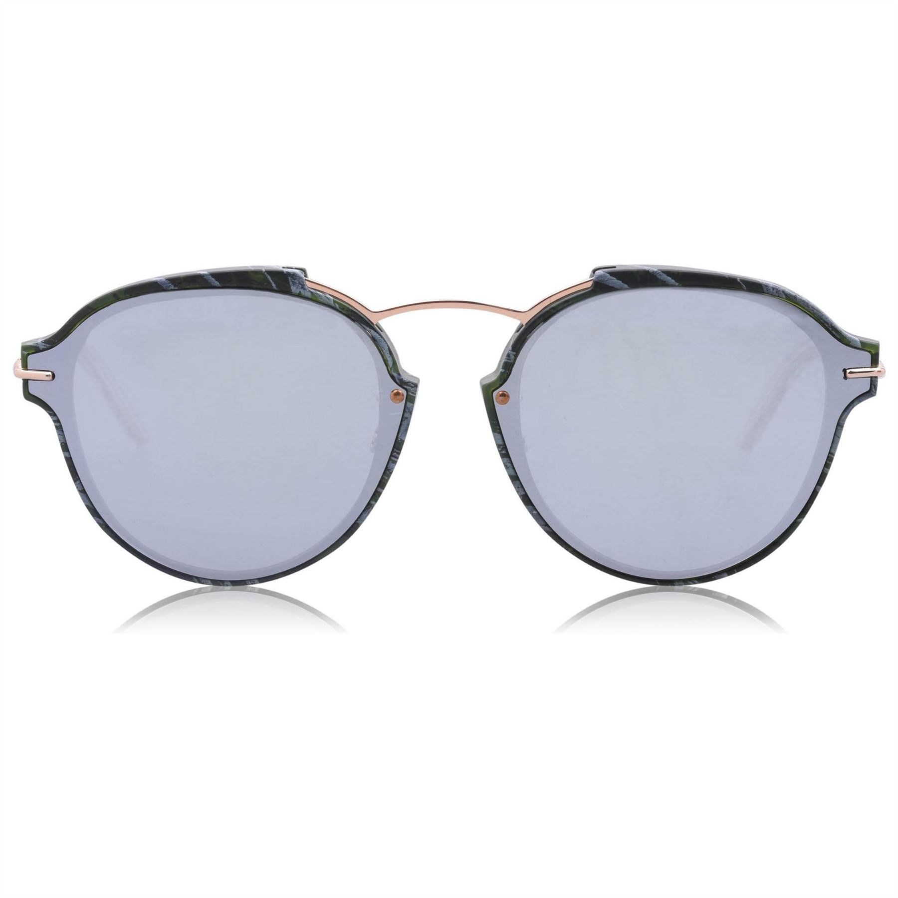 DIOR Brown 0cd000755 Round Sunglasses