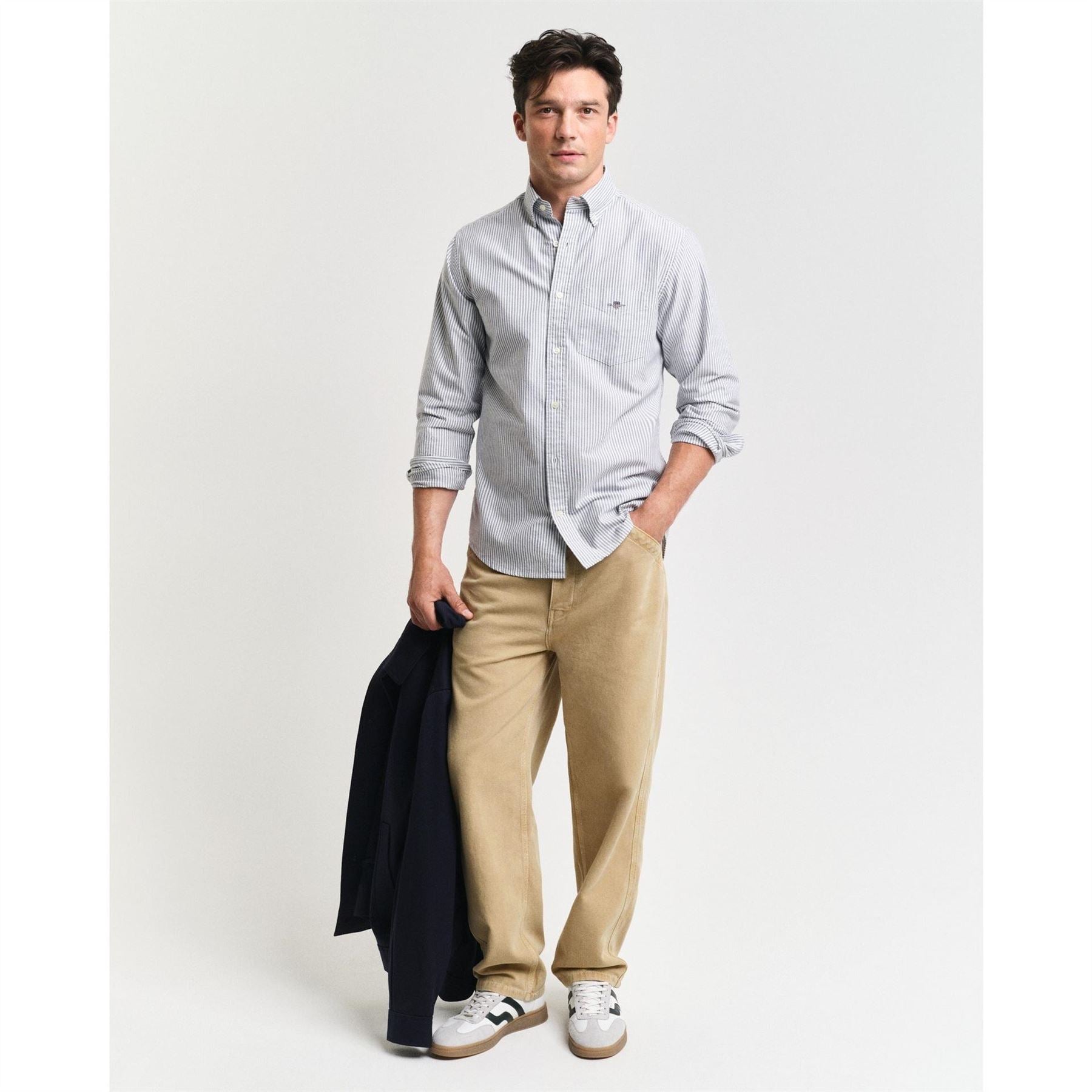 Gant Fit Banker Stripe Classic Oxford Shirt
