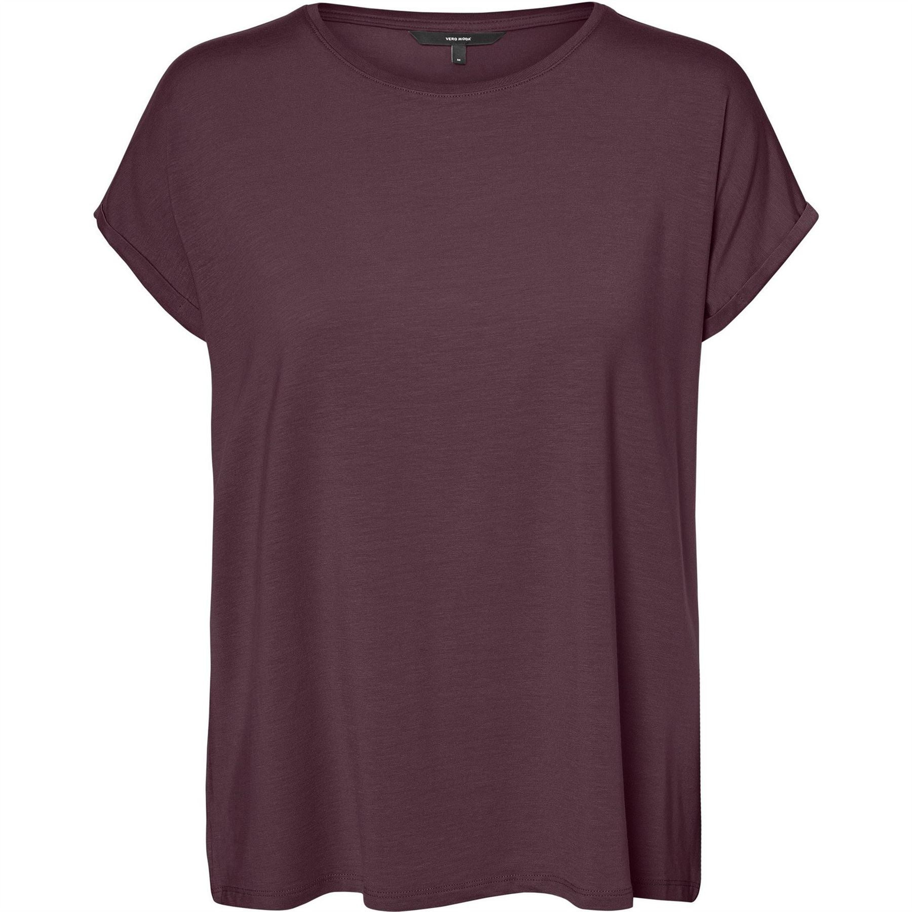 Vero Moda Womens Ava Plain Short Sleeve T-Shirt