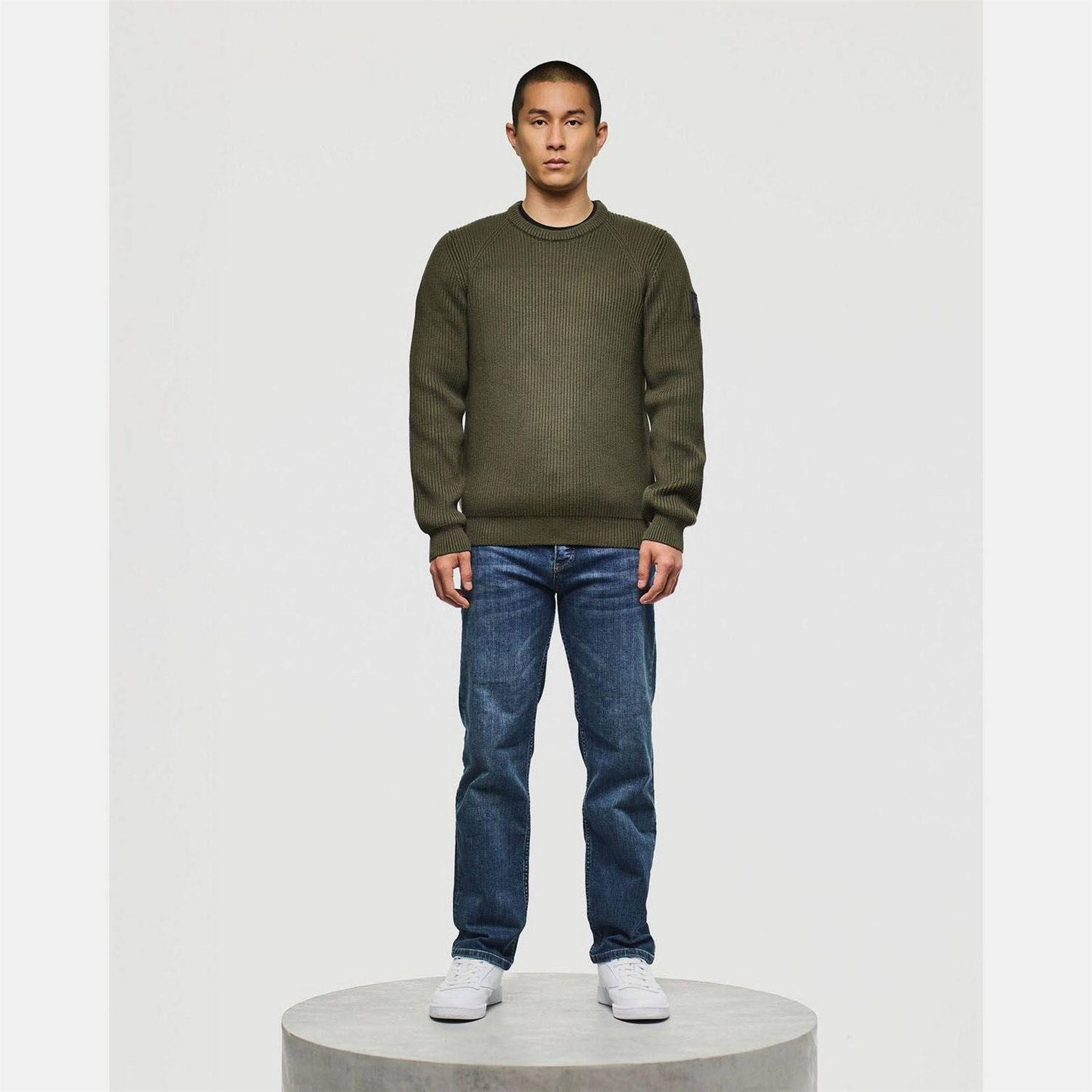 Weekend Offender Morello Rib Crew Knit Sweater