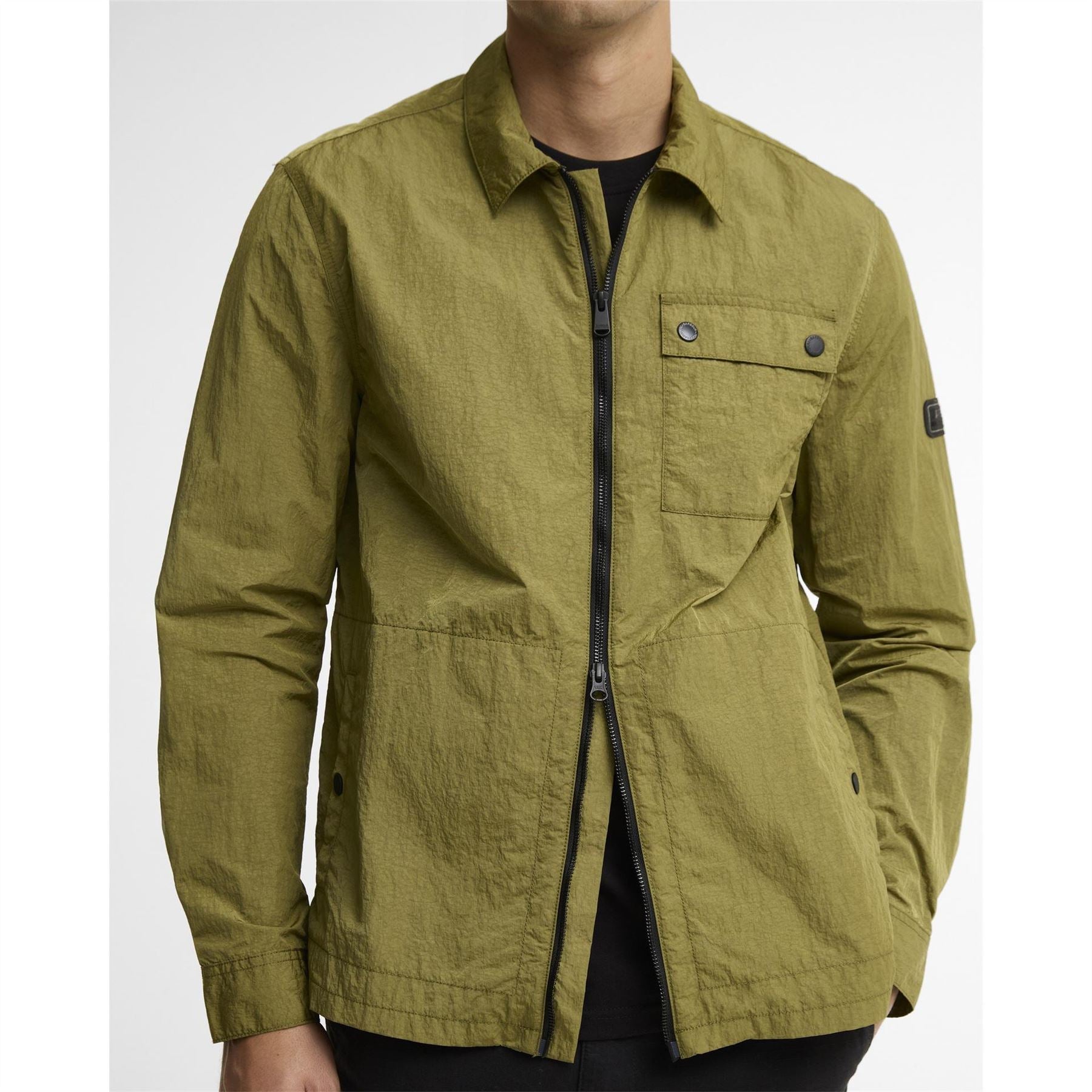 Barbour International Inline Zip Through Overshirt