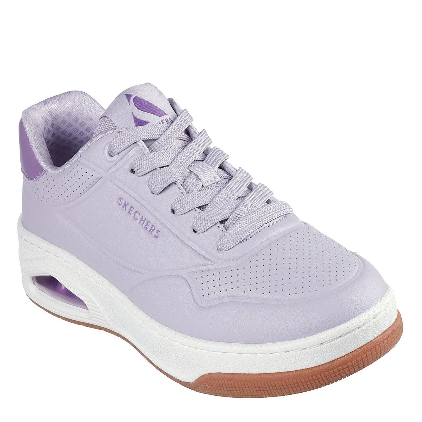 Skechers Uno Low Heel Court Trainers