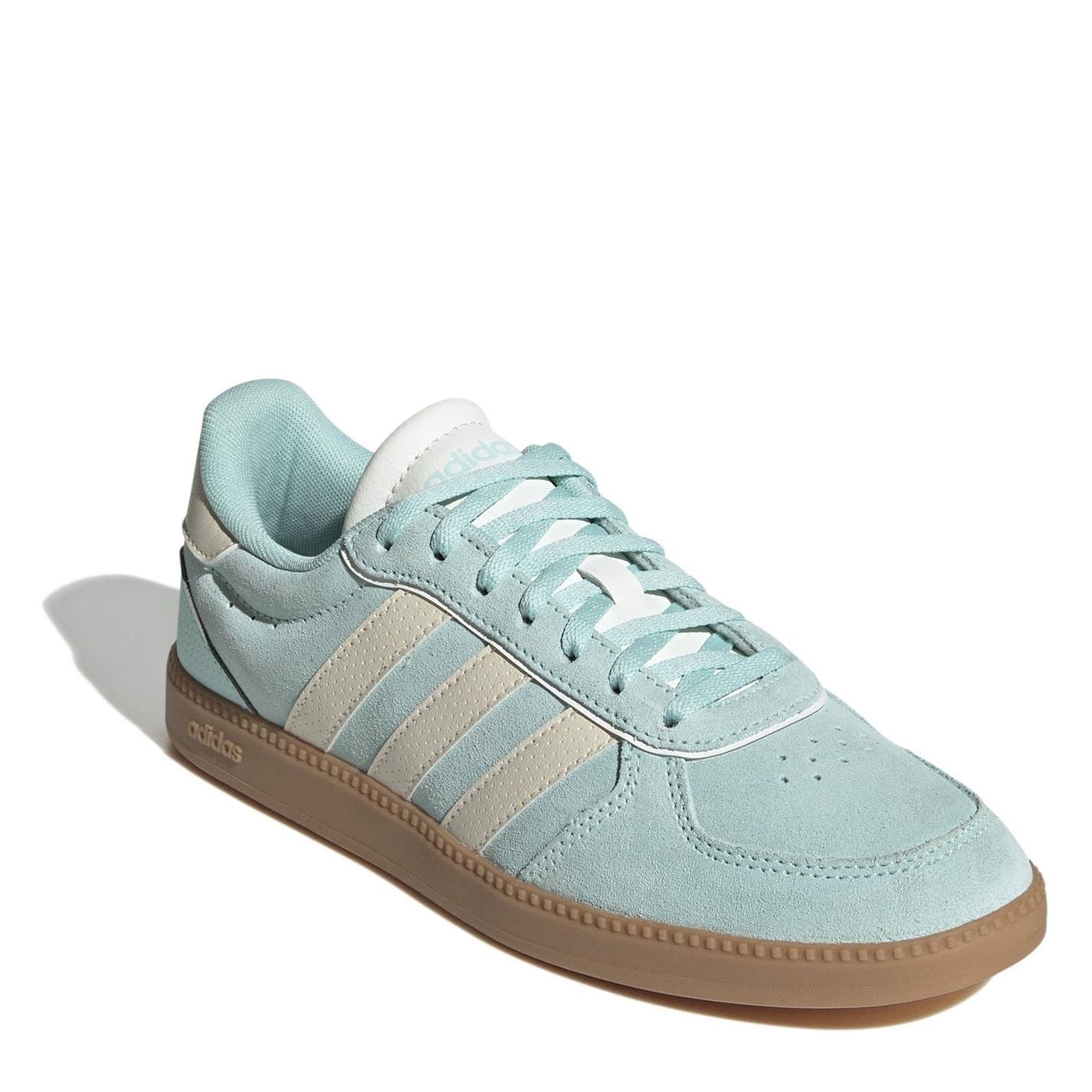 adidas Womens Breaknet Sleek Suede Trainers