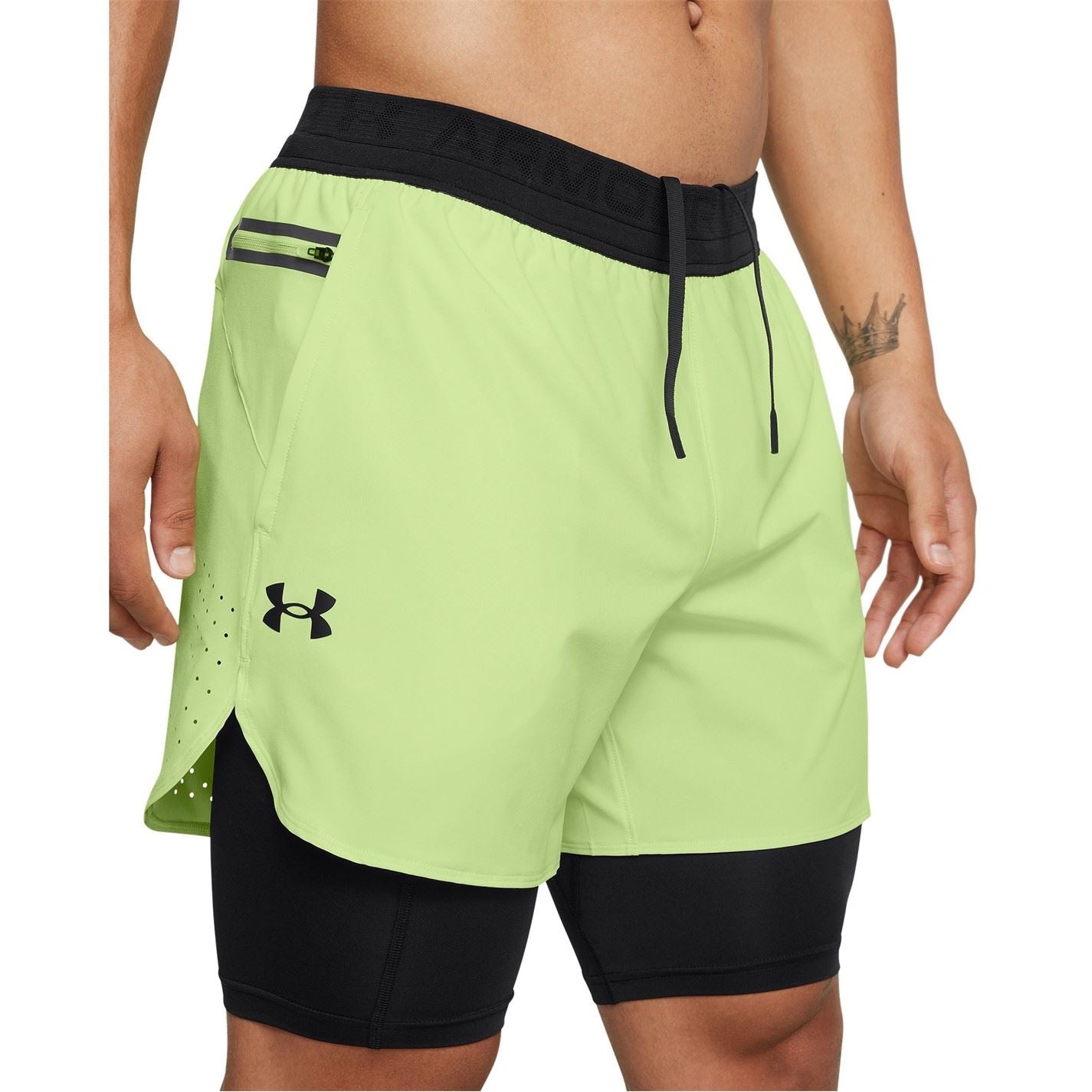 Under Armour Peak Woven 2 in 1 Running Shorts