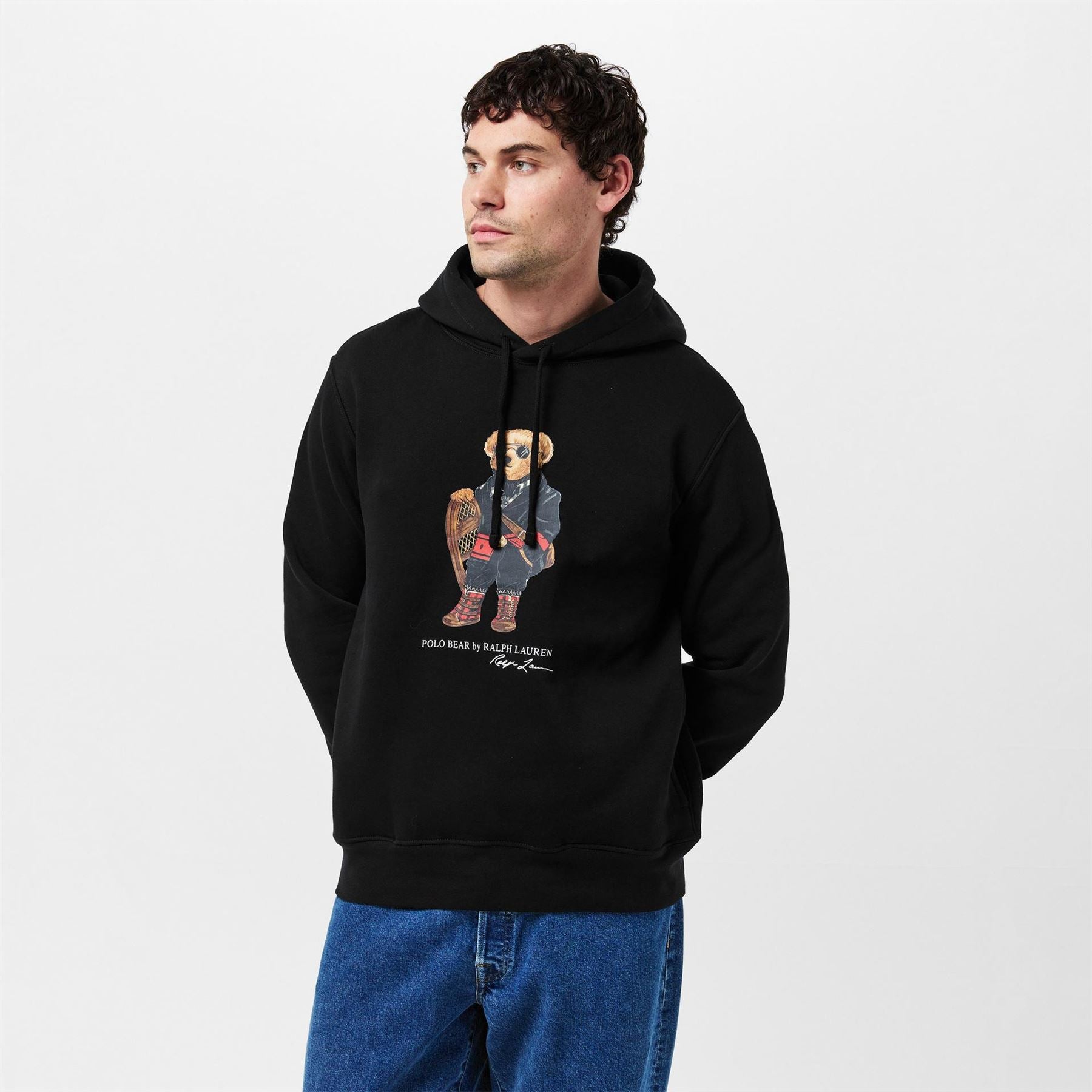 Polo Ralph Lauren Teddy Bear Print Hooded Neck Long Sleeve Sweatshirt