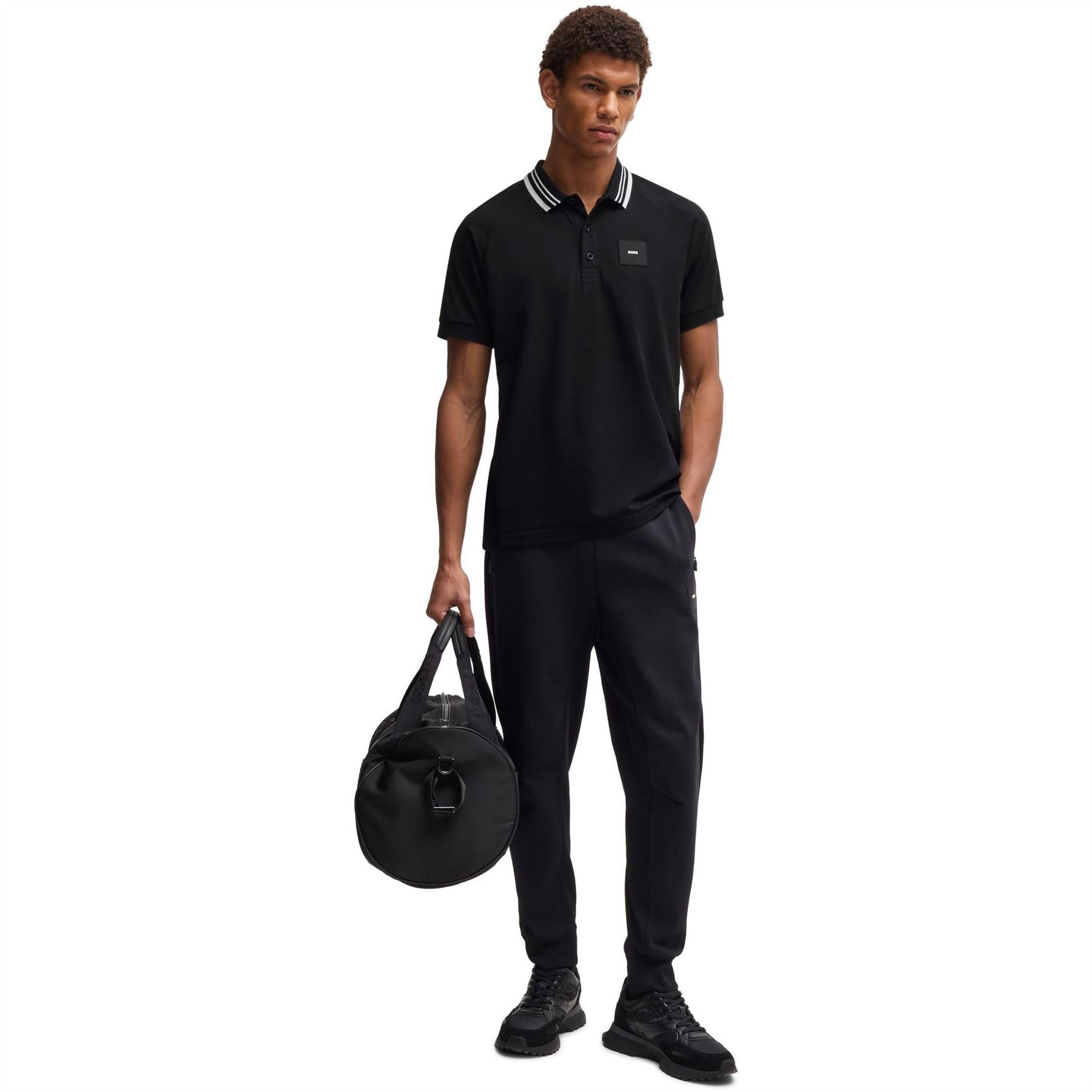 Boss Hbg Paddy Rib Polo Shirt, Sporty Sophistication