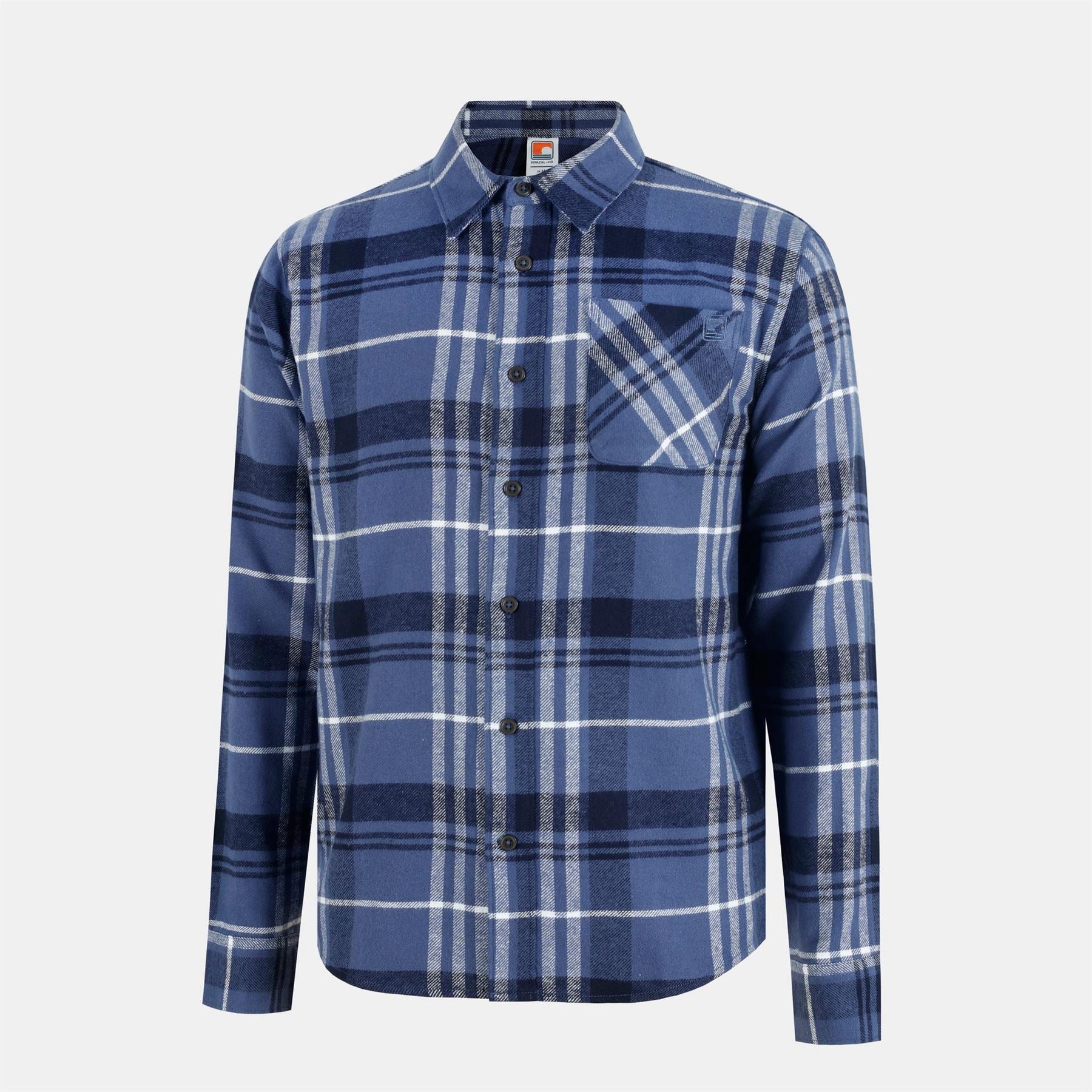 SoulCal Soul Check Long Sleeve Patterned Shirt