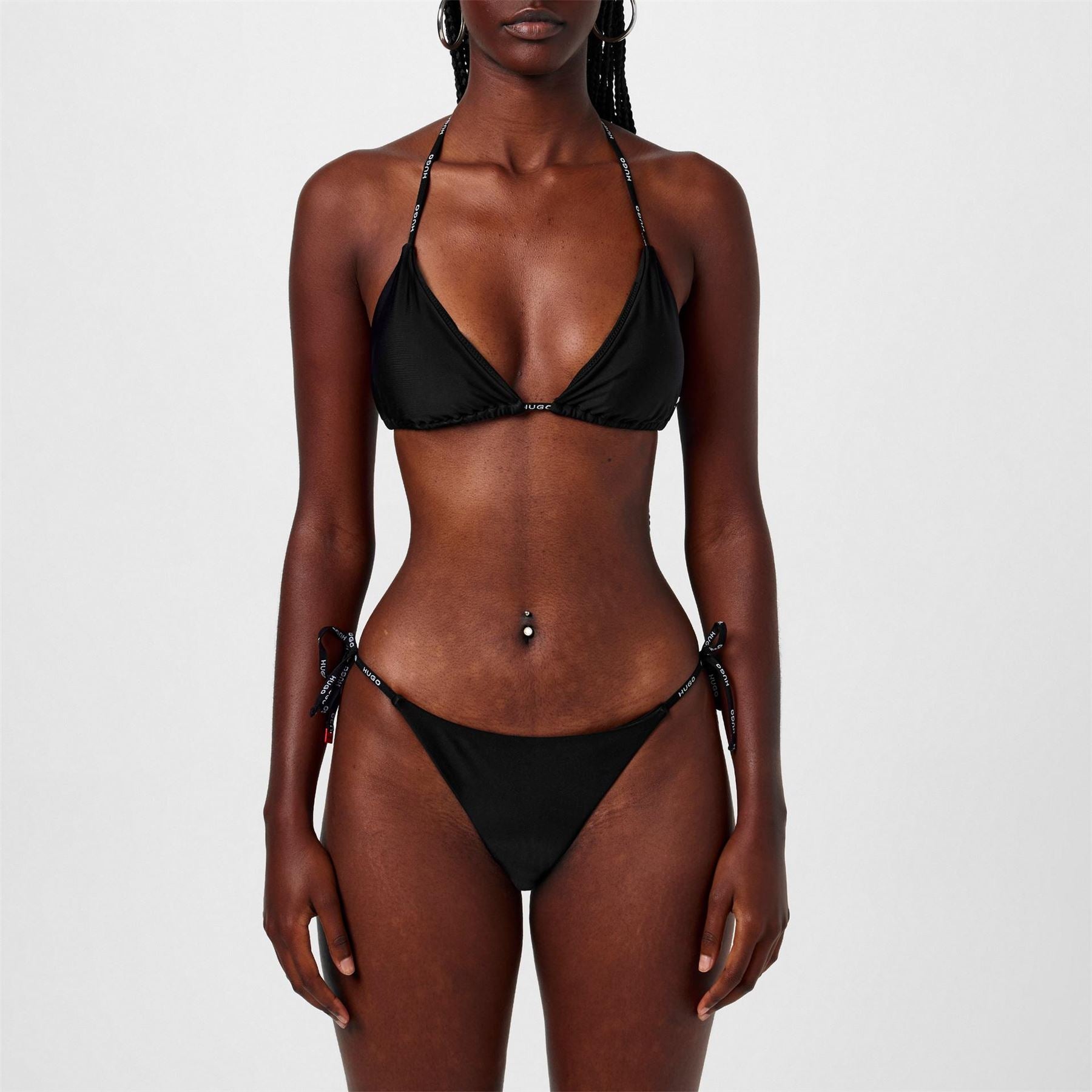 Hugo Pure Adjustable Quick Drying Tie Side Bikini Bottoms