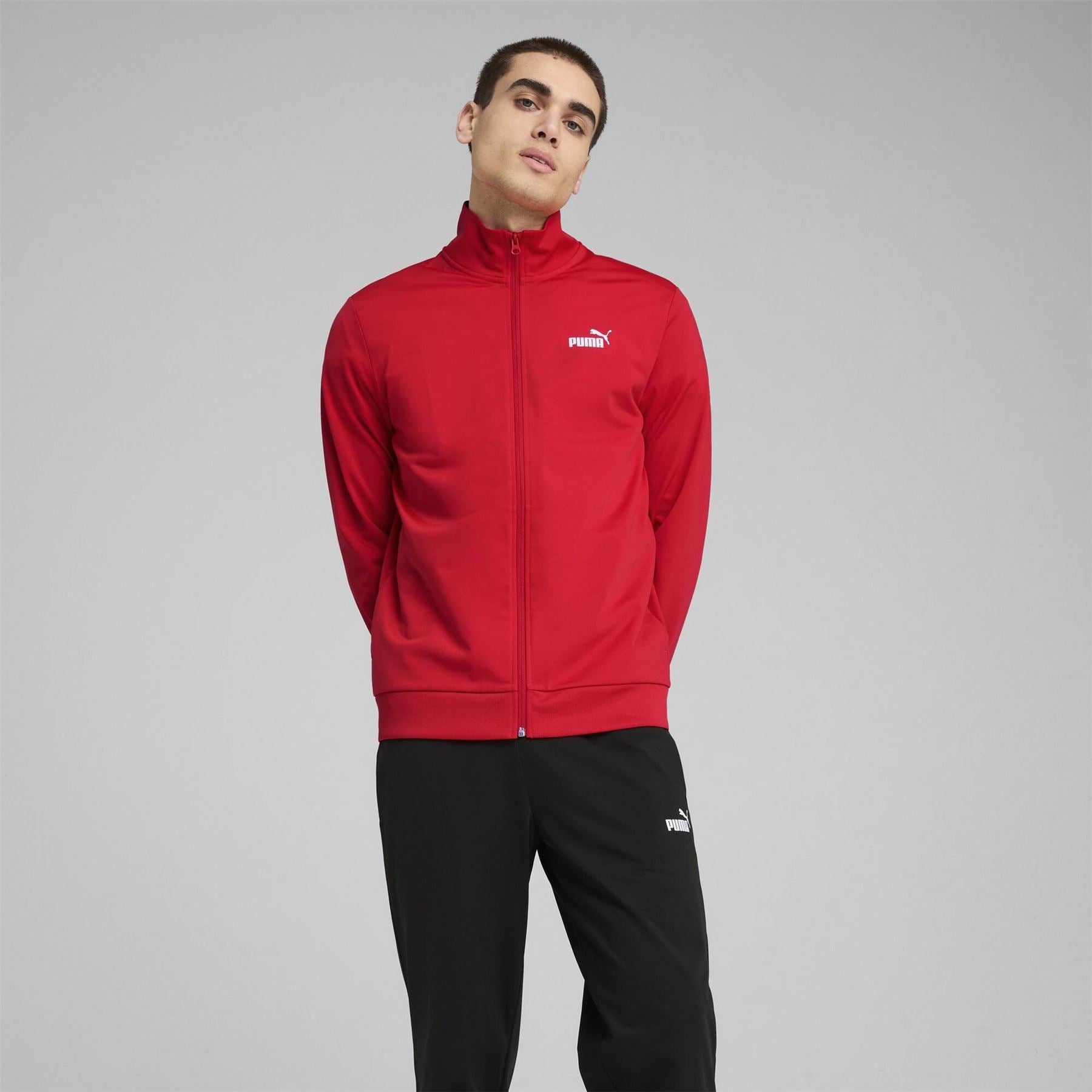 Puma Mens Ess Poly Suit Cl Tracksuit