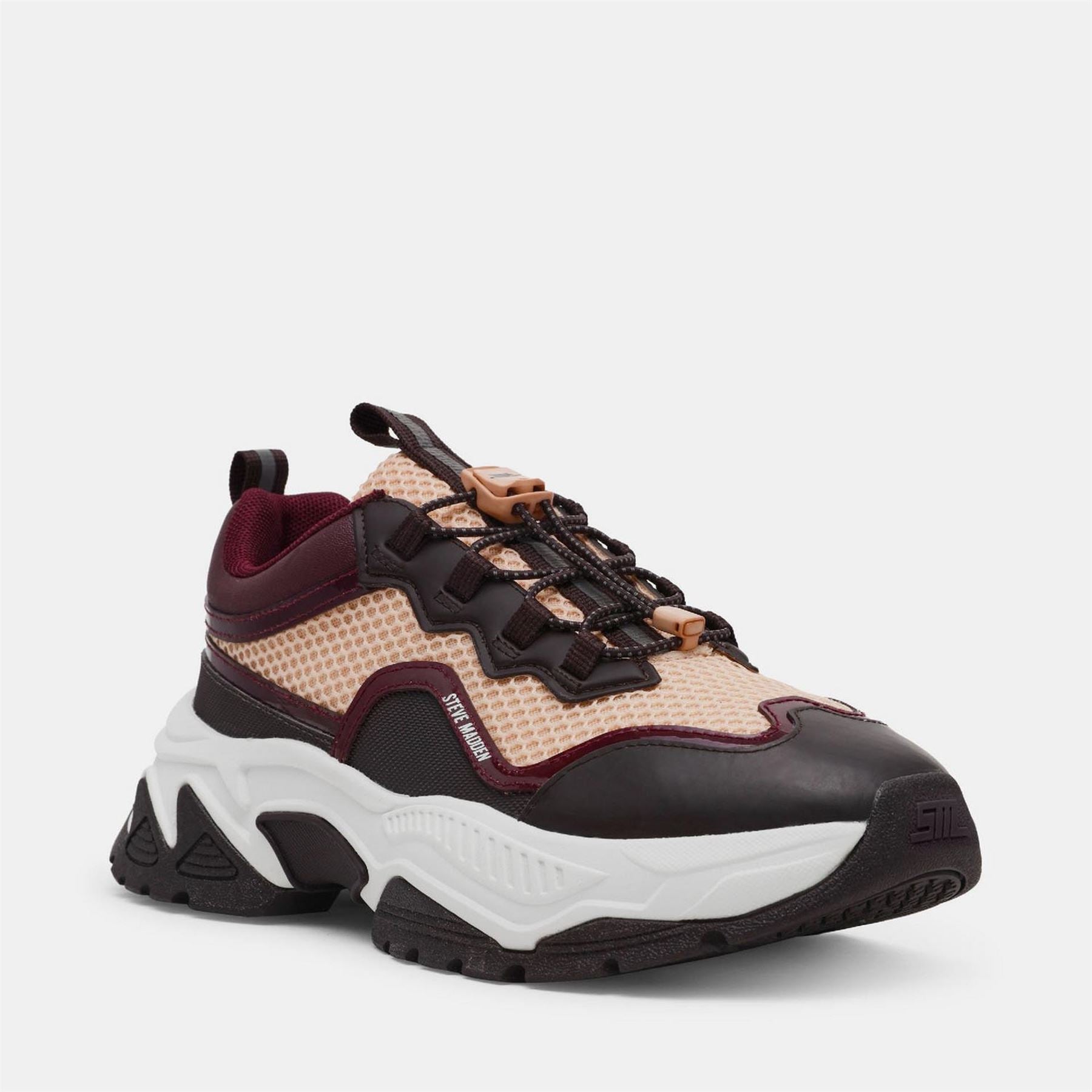 Steve Madden Android Textured Lace Up Road Shoes